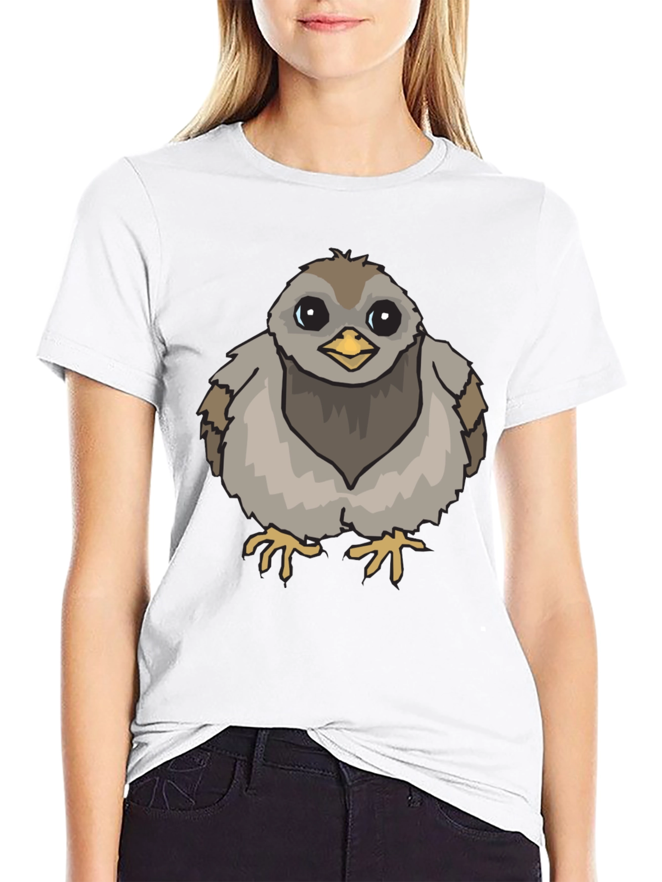 Cute Chick Graphic Tee - Soft Cotton T-Shirt
