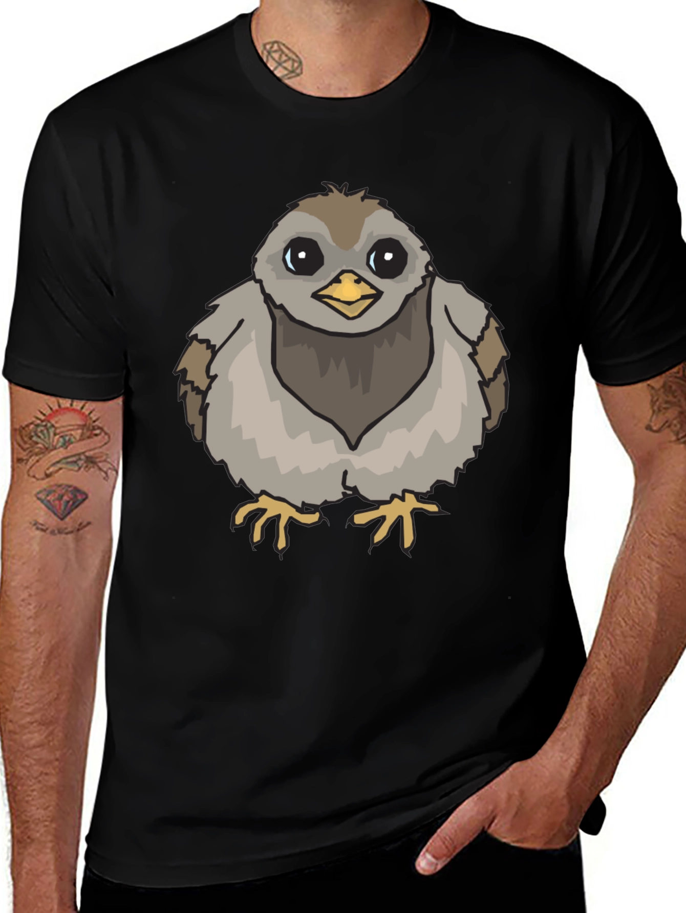 Cute Chick Graphic Tee - Soft Cotton T-Shirt