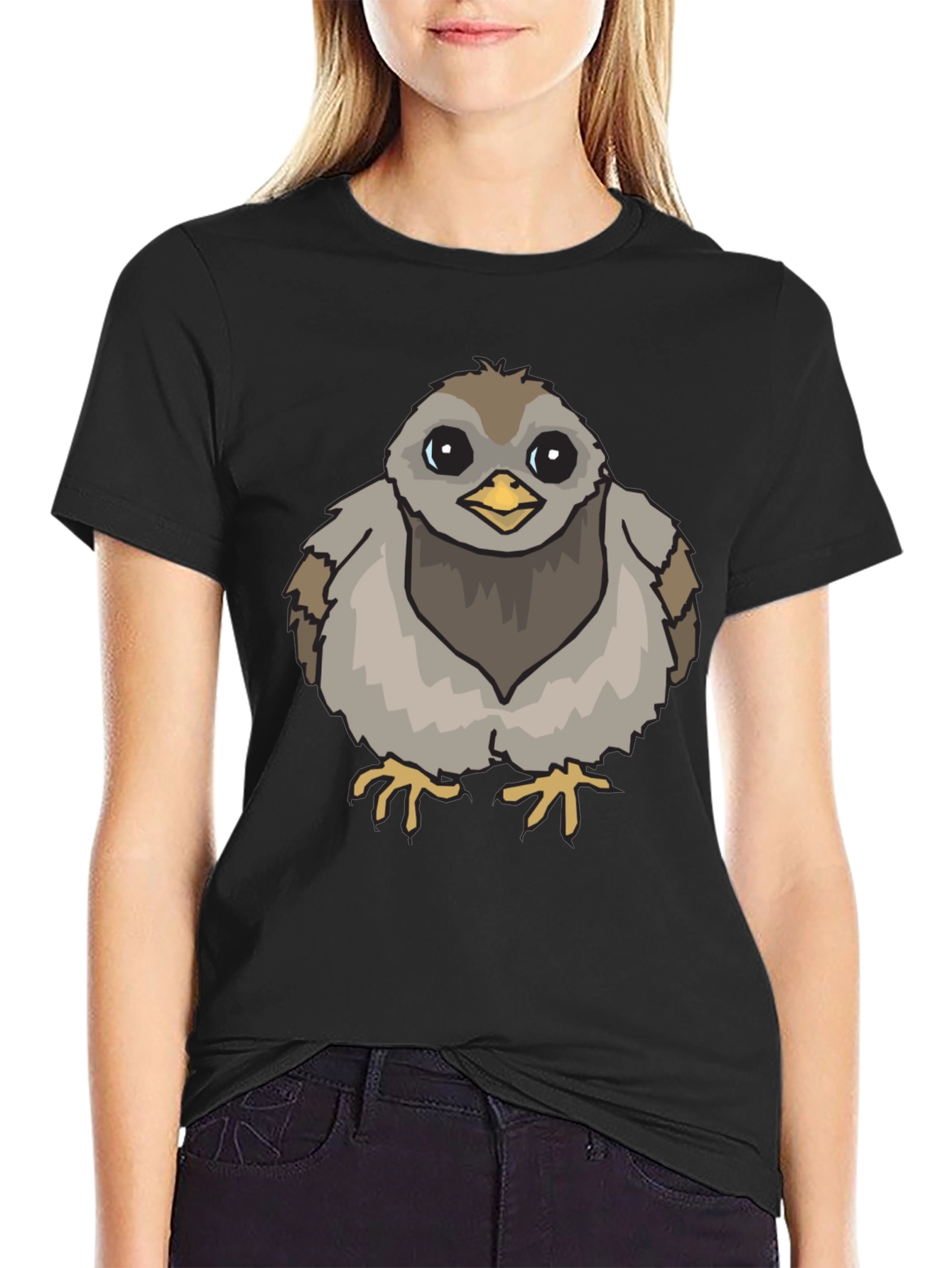 Cute Chick Graphic Tee - Soft Cotton T-Shirt