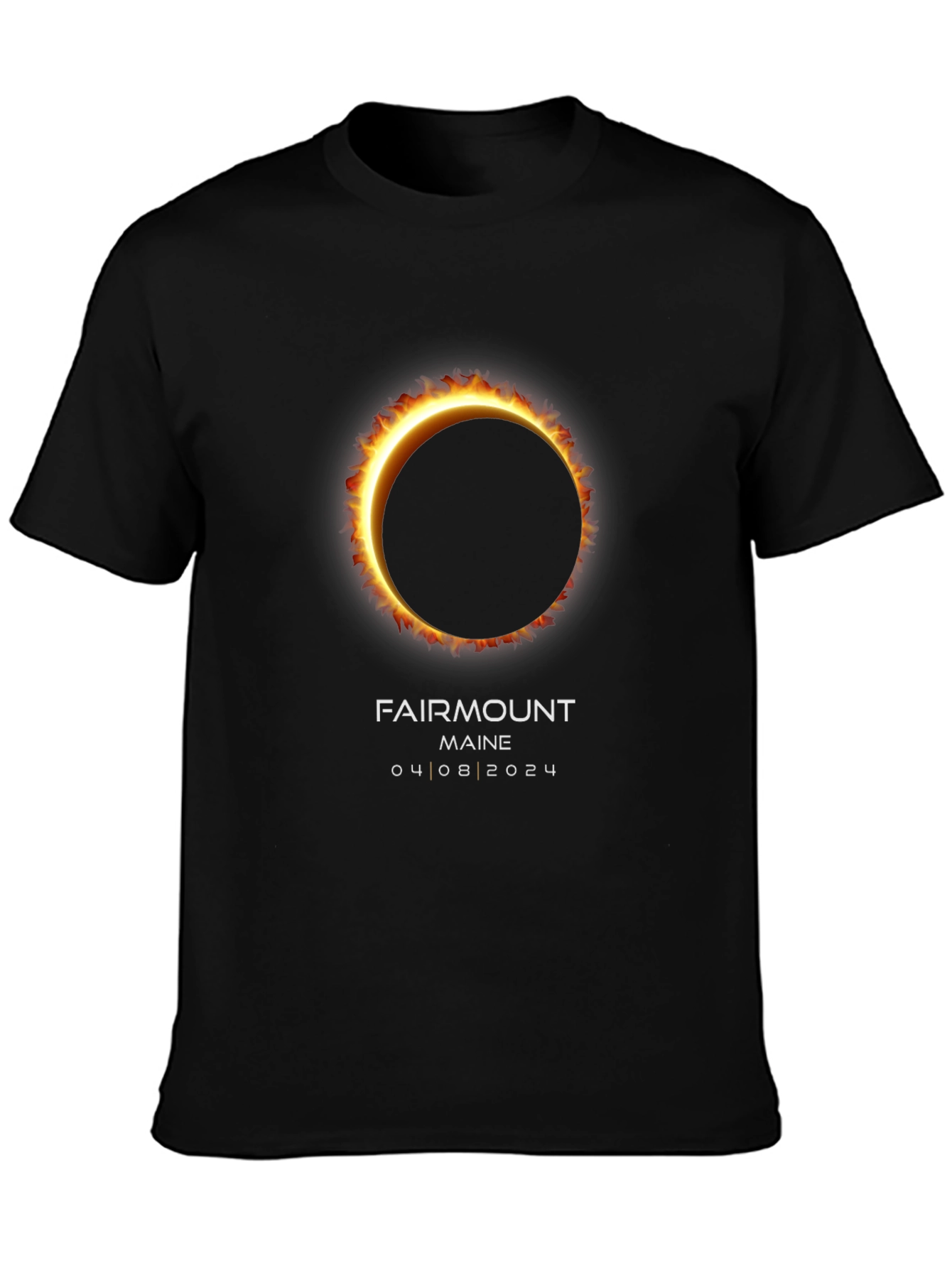 Fairmount Maine Eclipse T-Shirt 04/08/2024