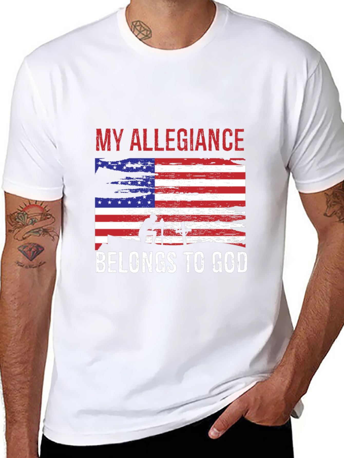My Allegiance Belongs to God T-Shirt