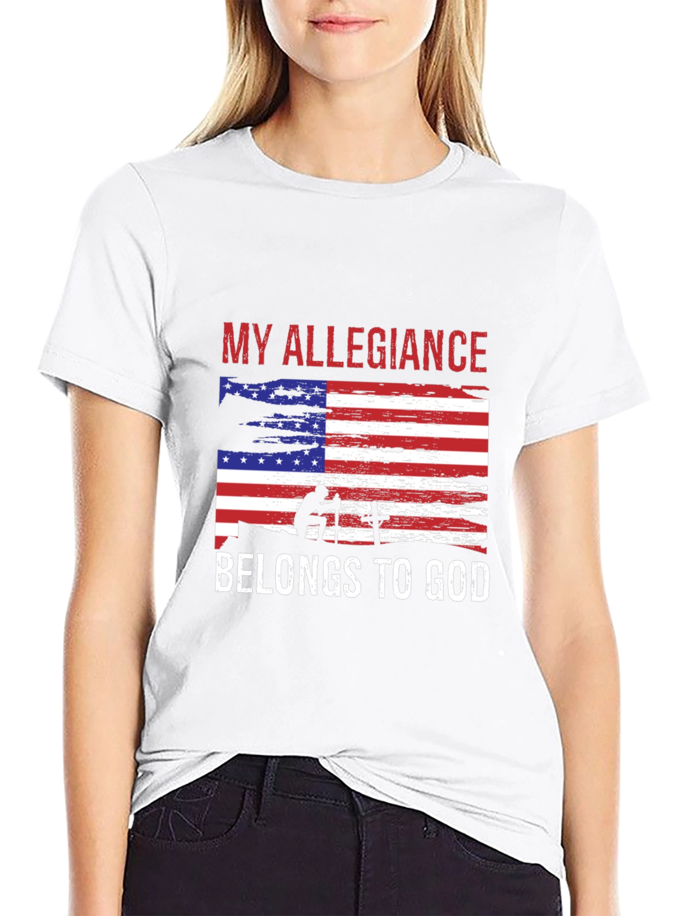 My Allegiance Belongs to God T-Shirt
