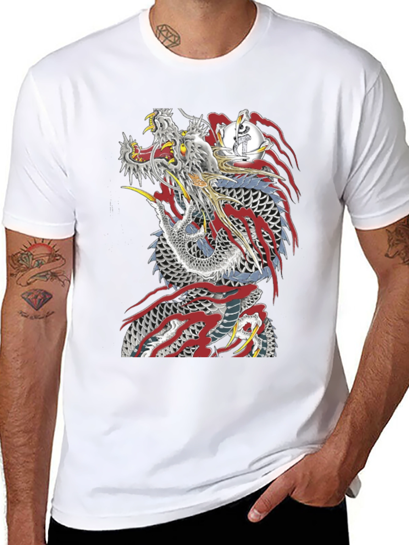 Dragon T-Shirt - Unique Graphic Tee