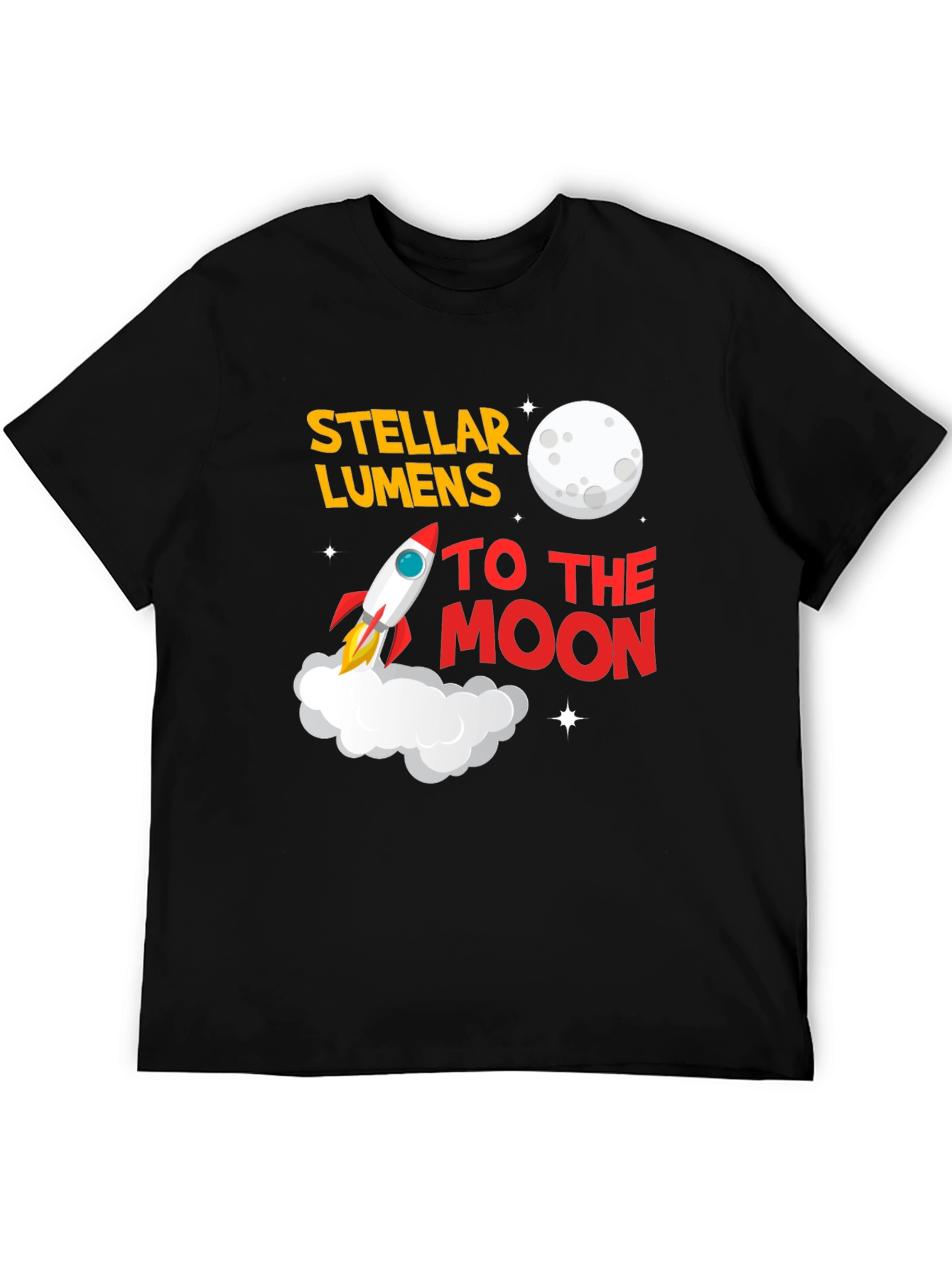 Stellar Lumens To The Moon T-Shirt