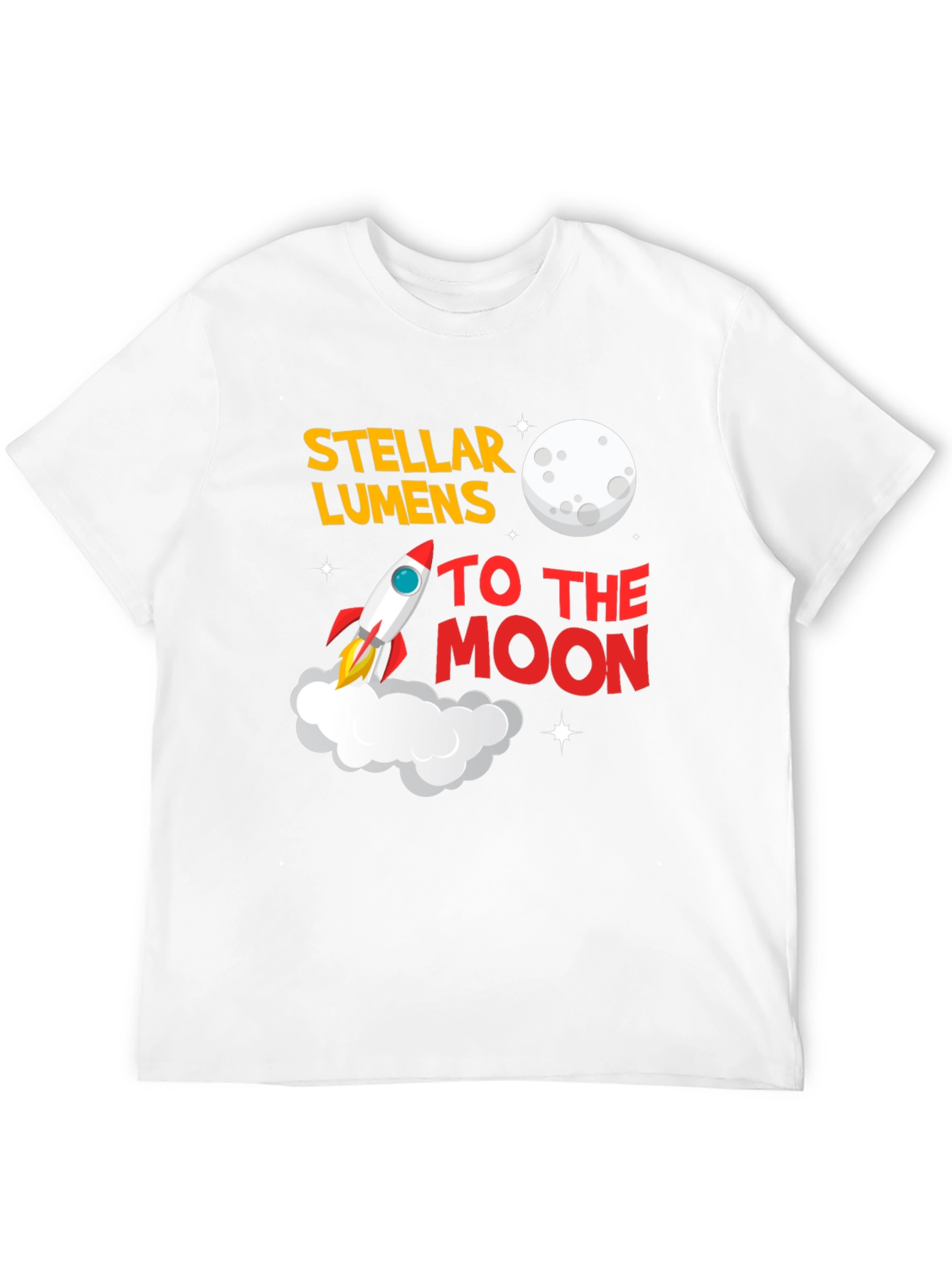 Stellar Lumens To The Moon T-Shirt