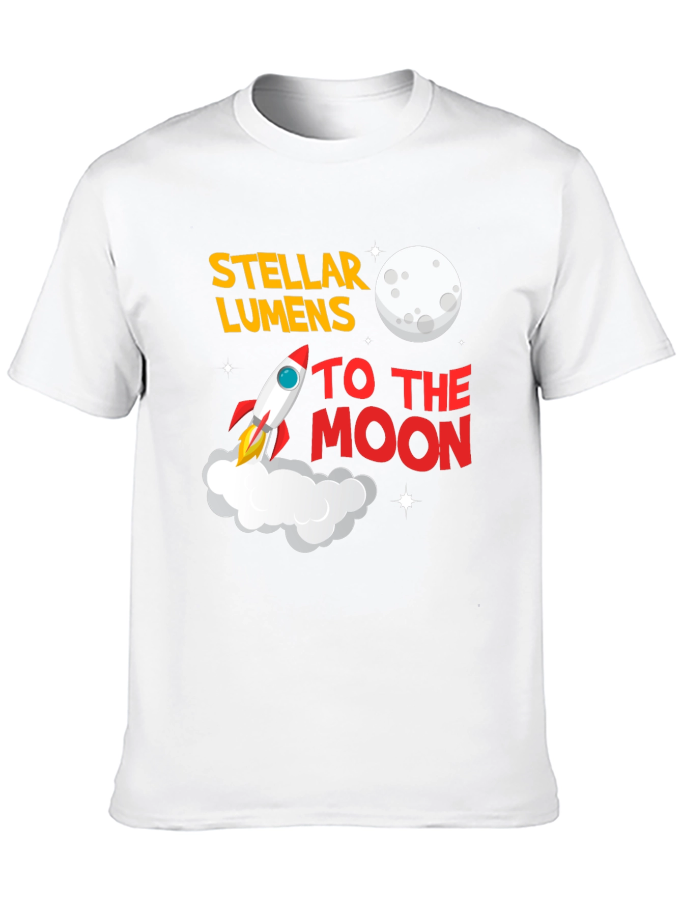 Stellar Lumens To The Moon T-Shirt