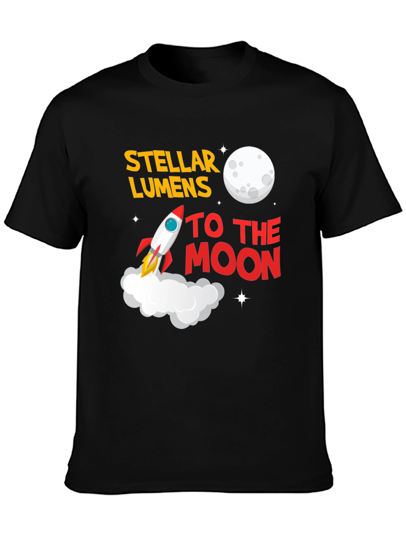 Stellar Lumens To The Moon T-Shirt