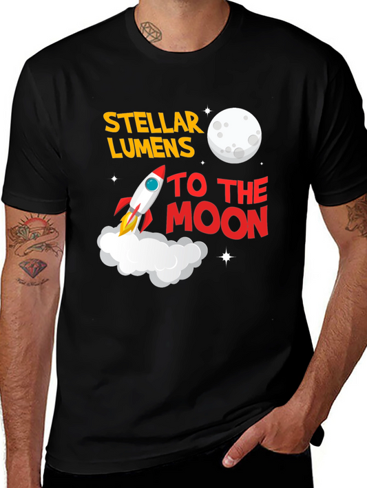 Stellar Lumens To The Moon T-Shirt