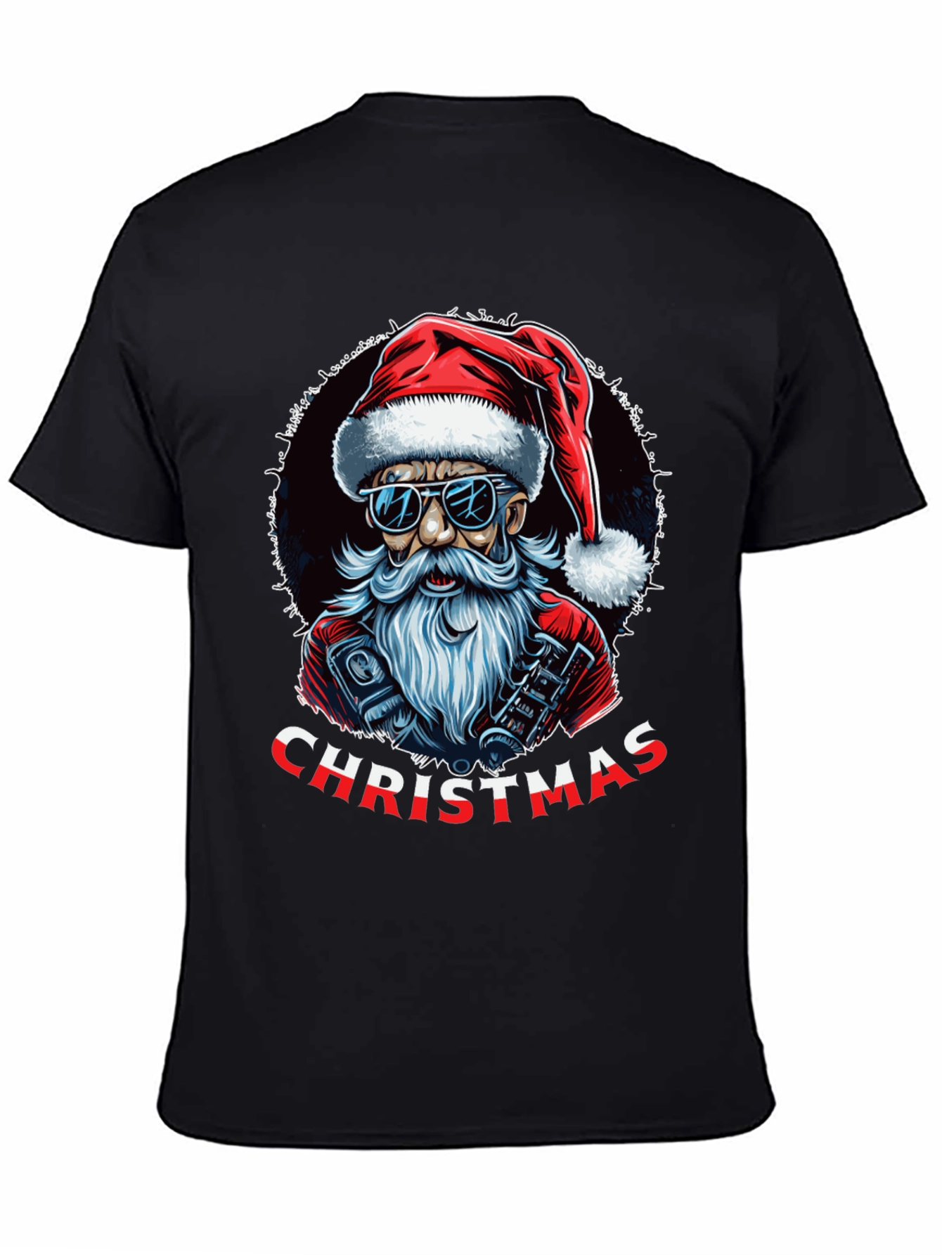 Cool Santa Christmas T-Shirt
