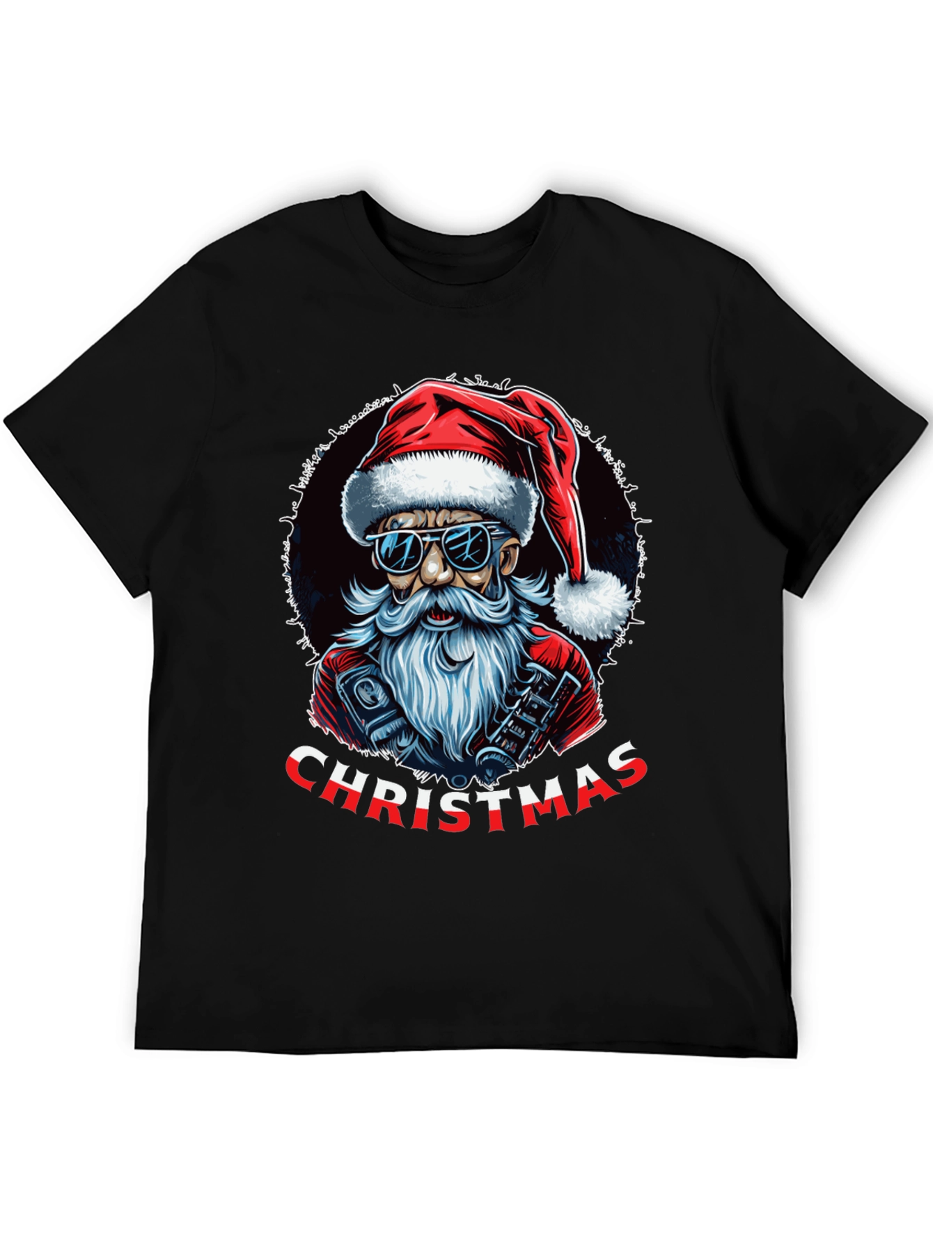 Cool Santa Christmas T-Shirt