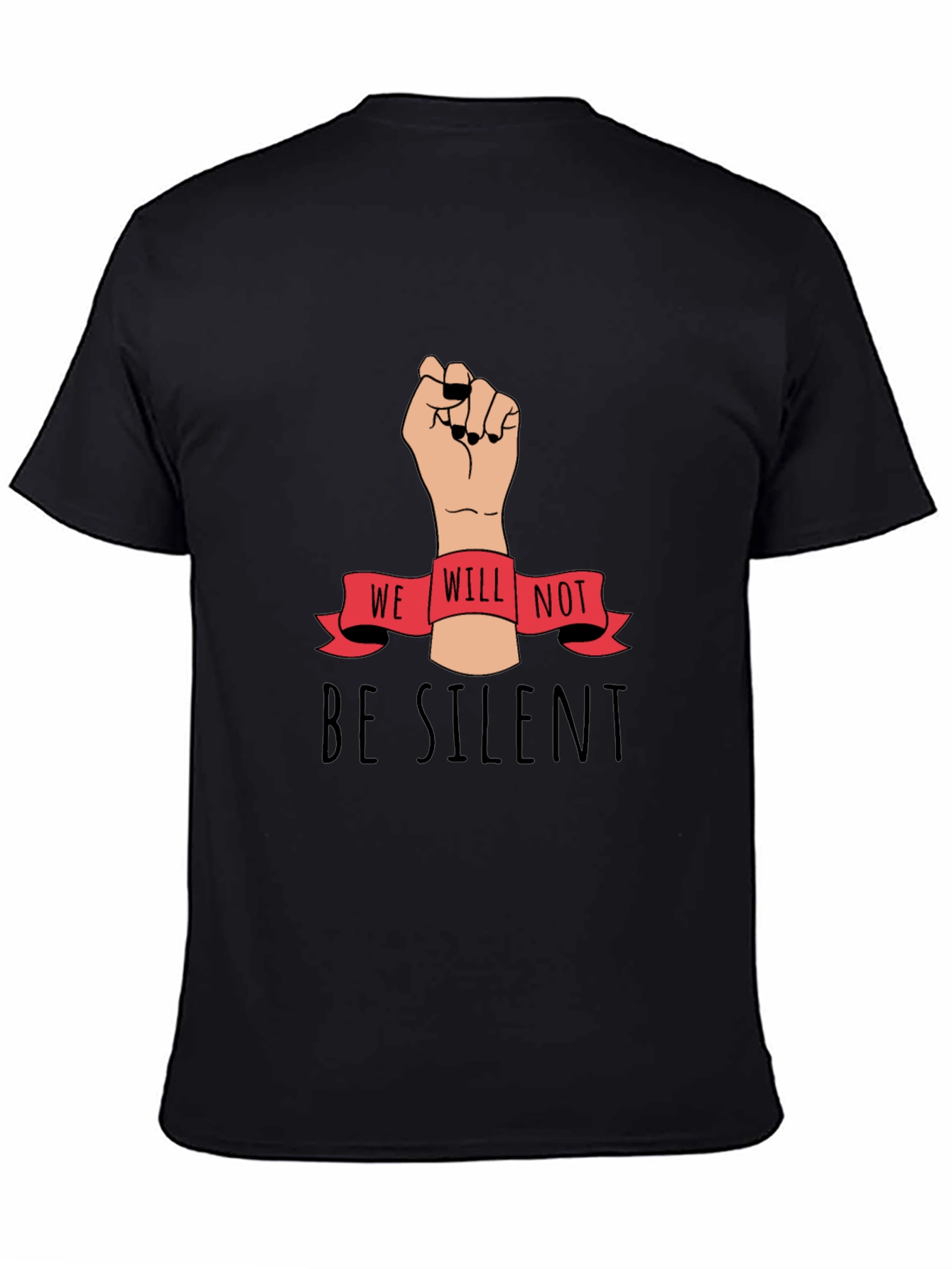 We Will Not Be Silent Graphic Tee