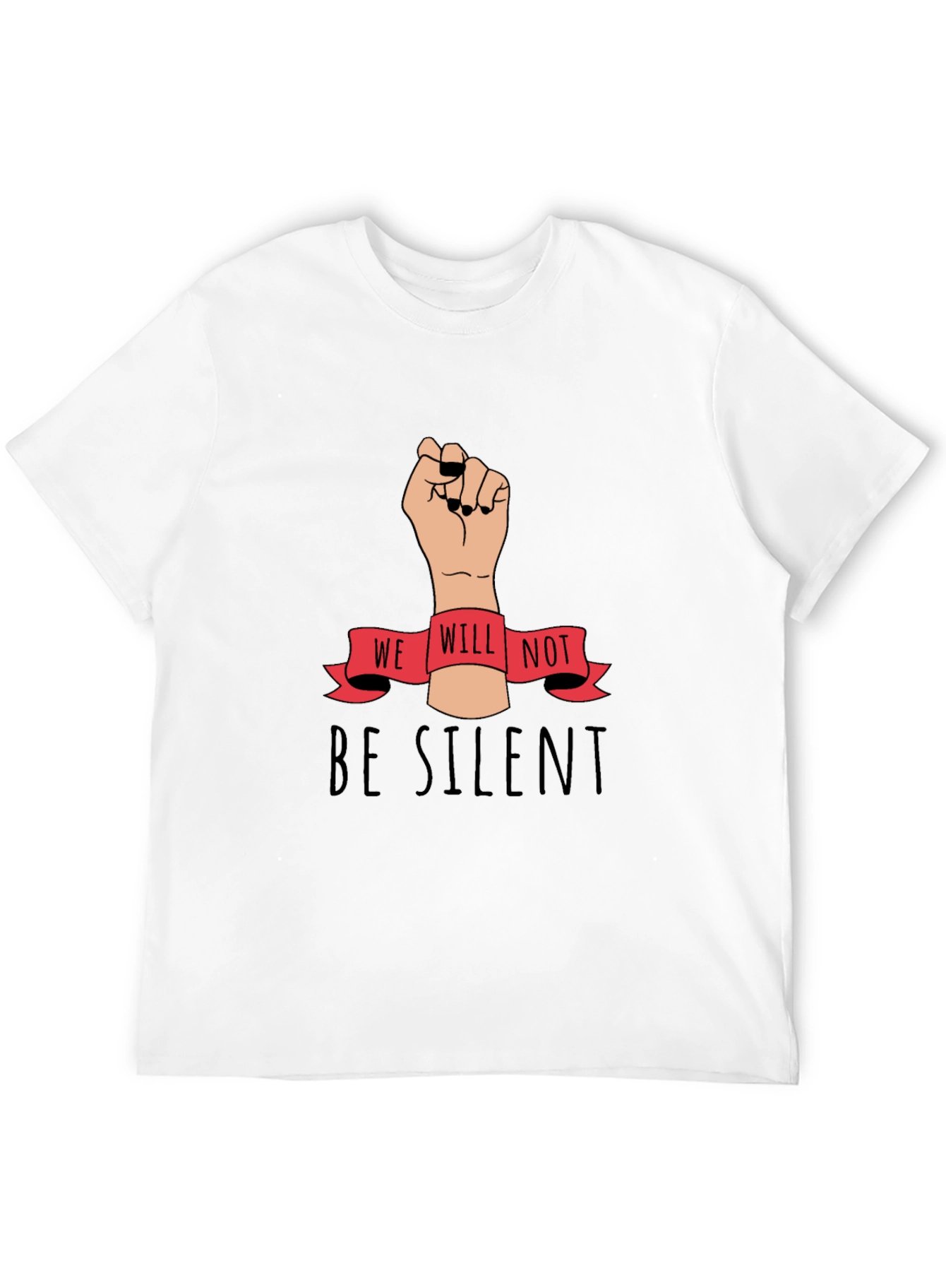 We Will Not Be Silent Graphic Tee