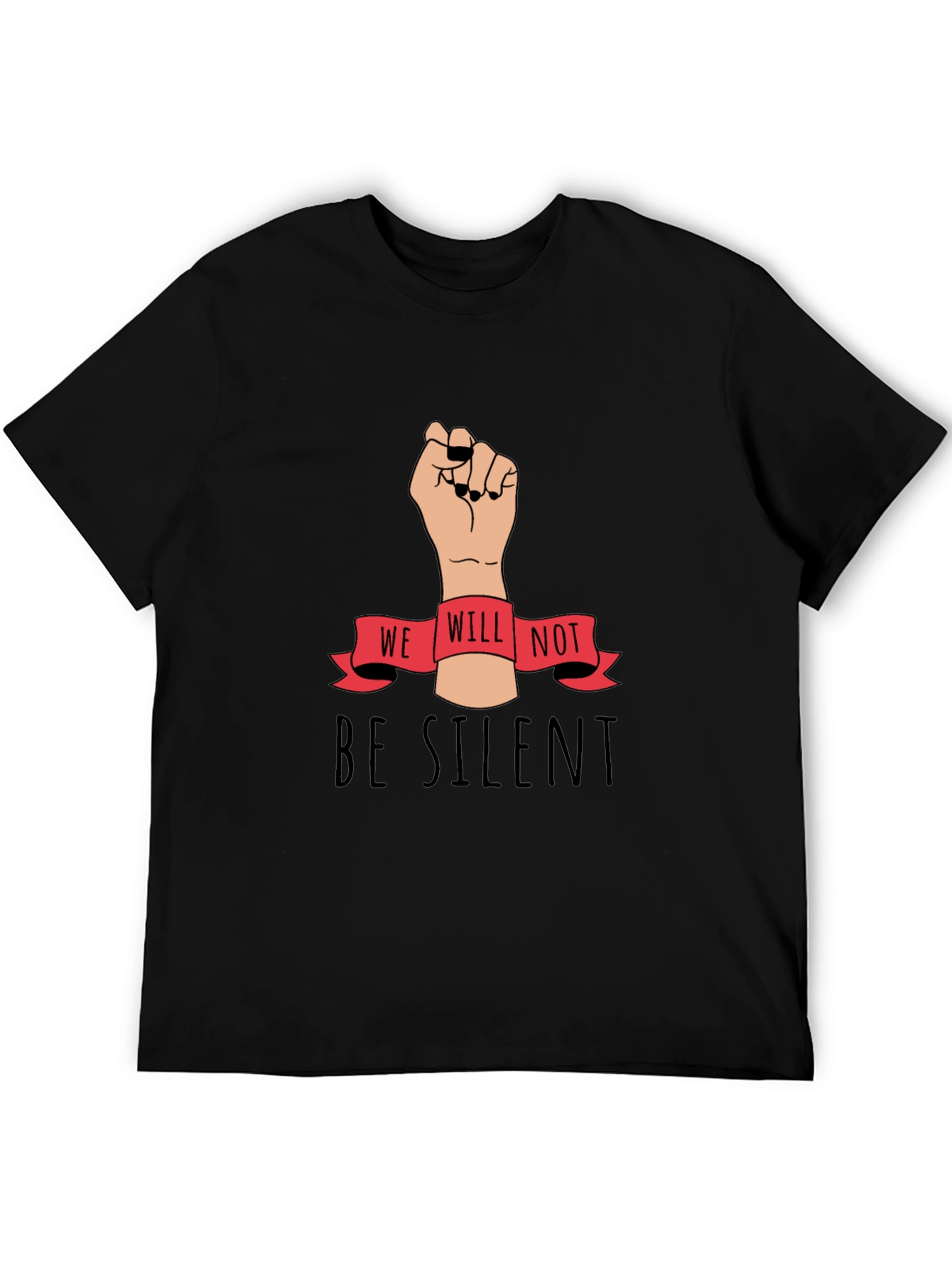 We Will Not Be Silent Graphic Tee