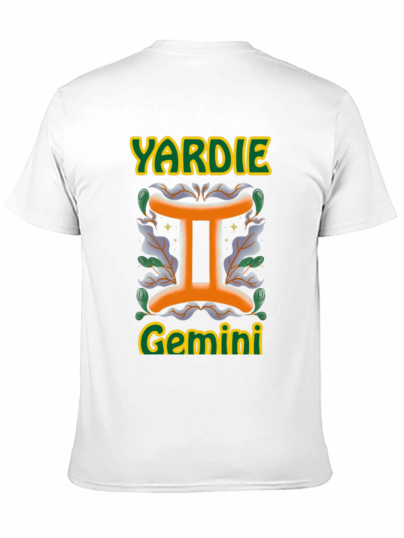Yardie Gemini T-Shirt Zodiac Sign Tee