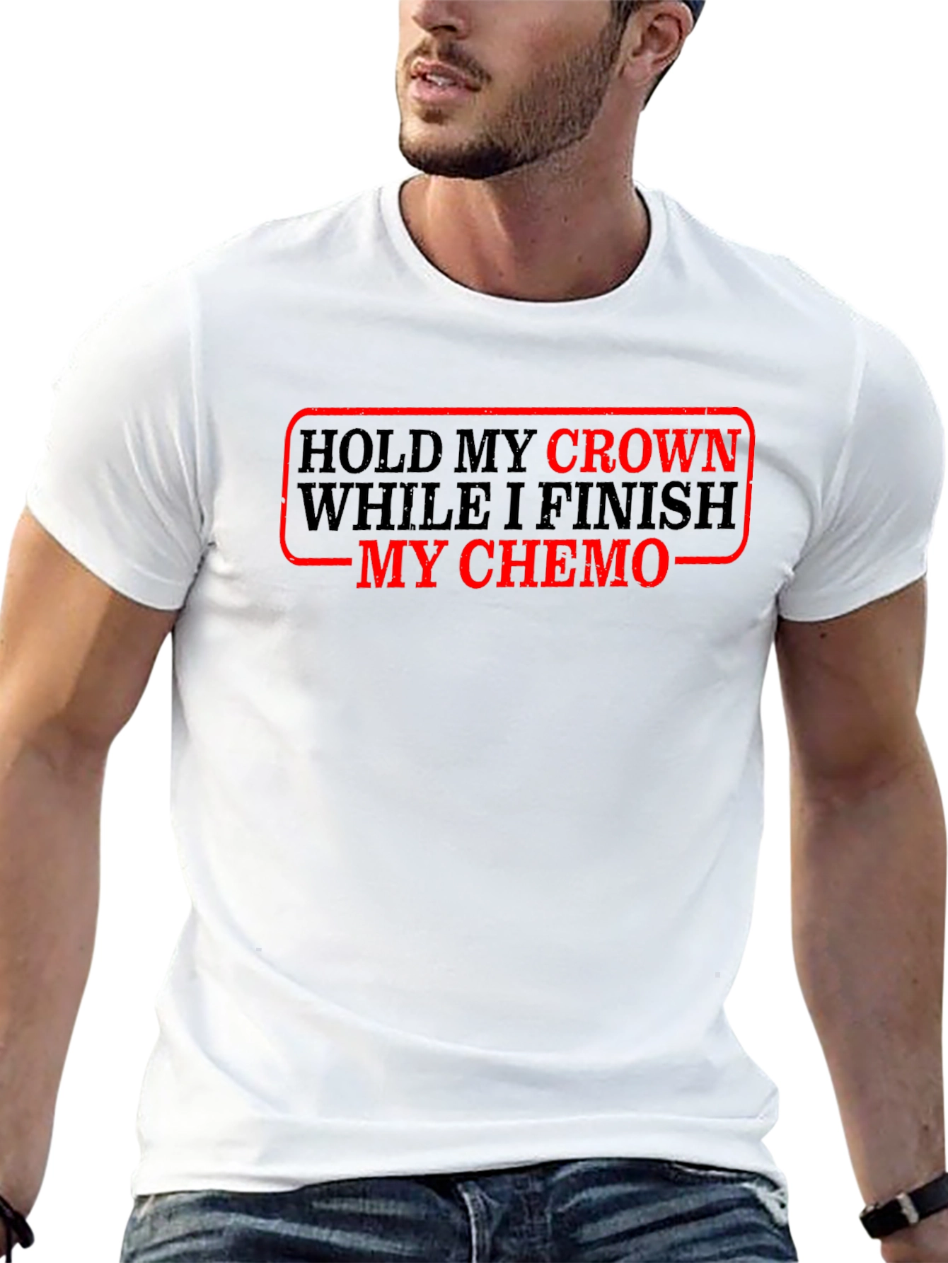 Hold My Crown Chemo Black T-Shirt