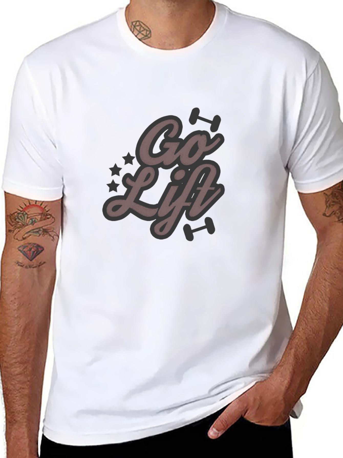 Go Lift Black T-Shirt