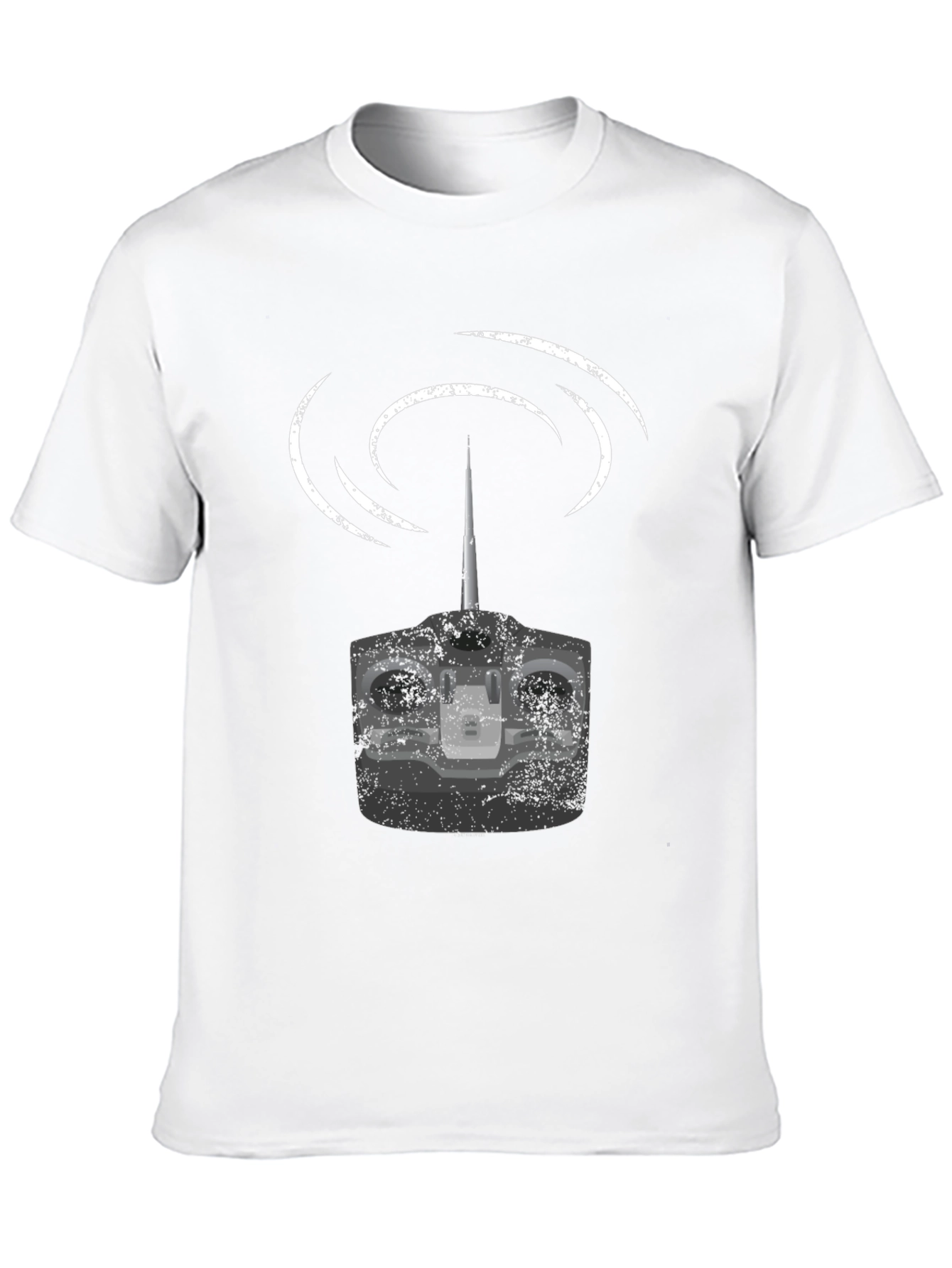 RC Controller Graphic T-Shirt - Black