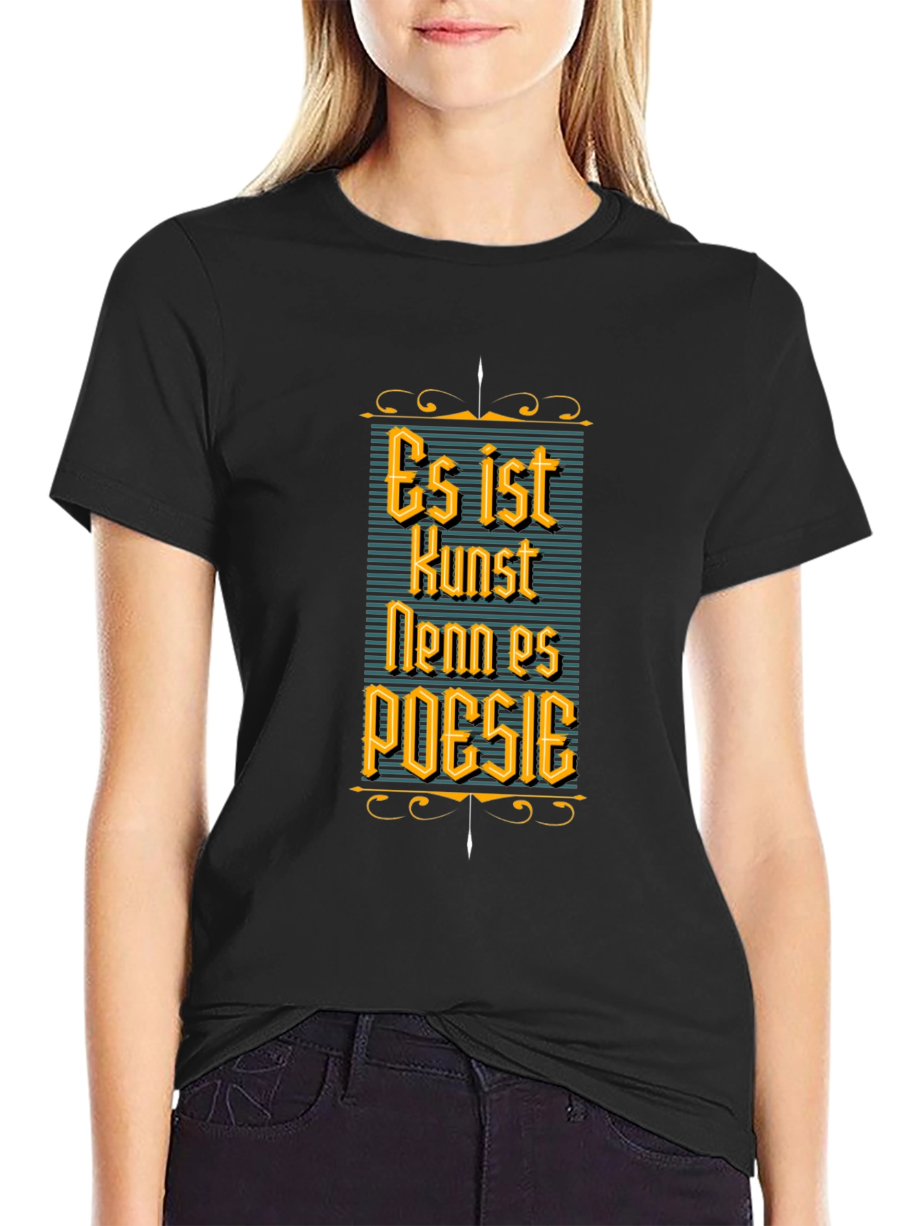 Es ist Kunst Wenn es Poesie T-Shirt