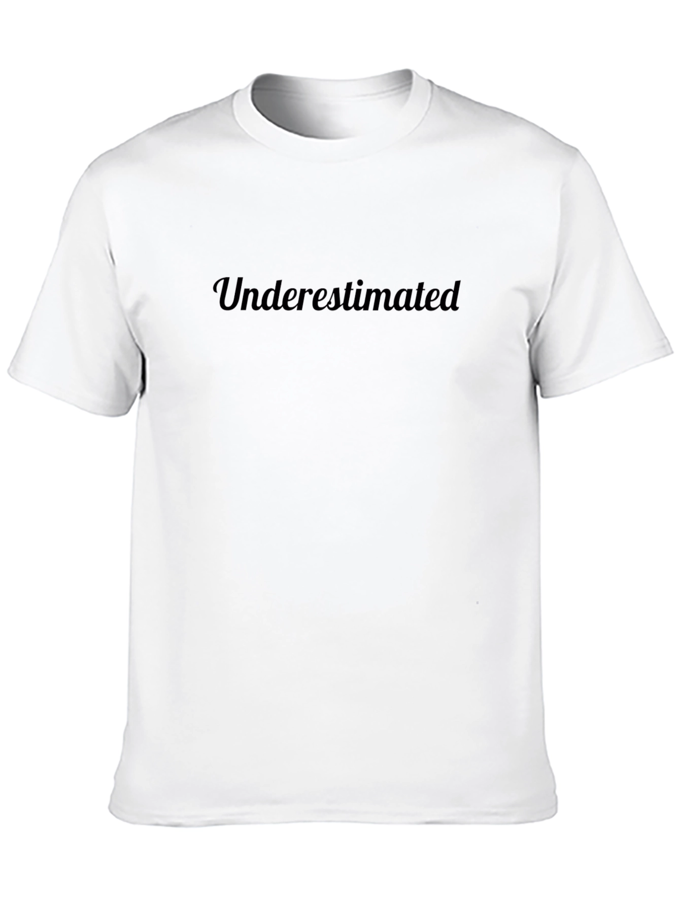 Underestimated Black T-Shirt - Stylish & Comfortable