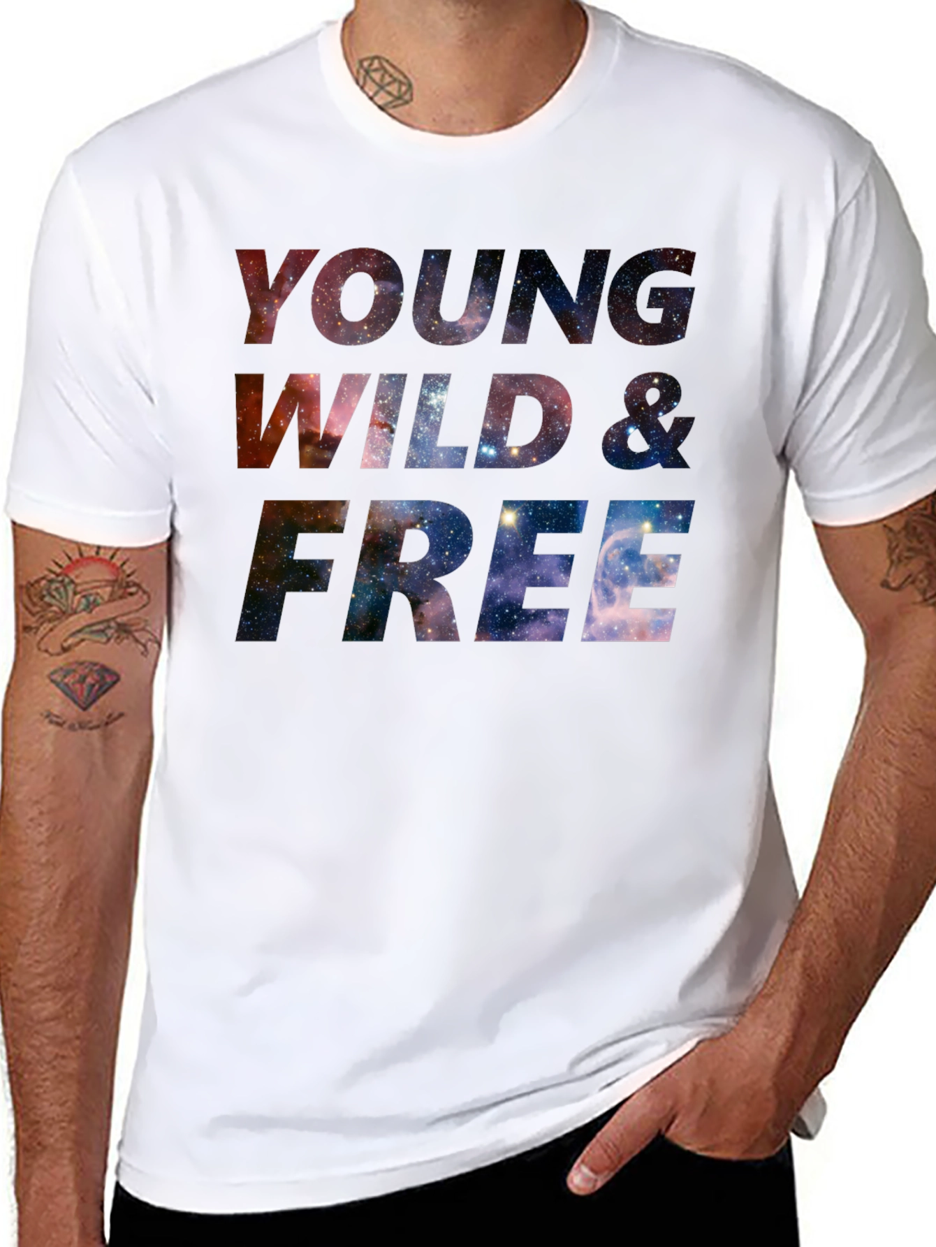 Young Wild & Free Graphic Tee - Unisex