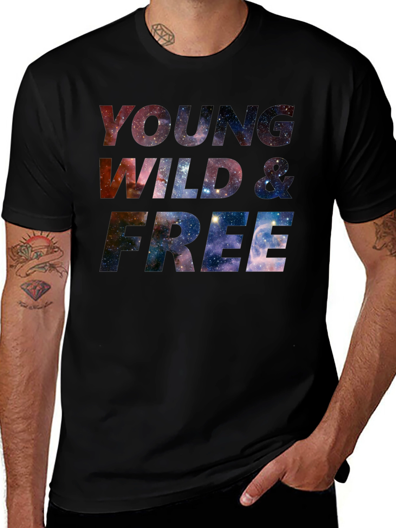 Young Wild & Free Graphic Tee - Unisex
