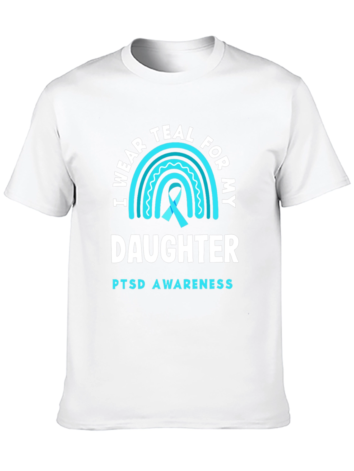 Teal PTSD Awareness Daughter T-Shirt