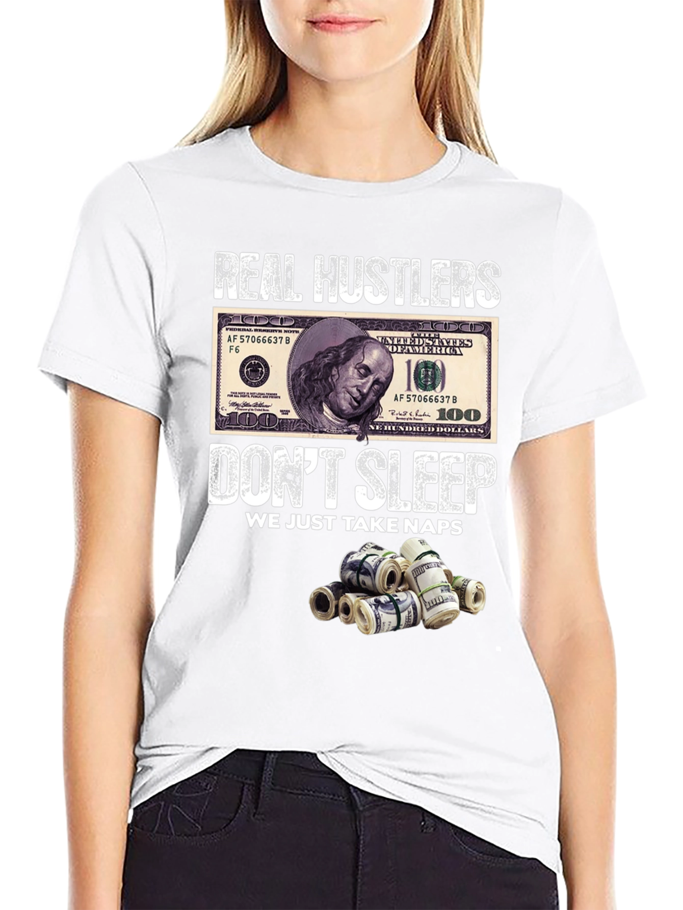 Real Hustlers Graphic T-Shirt