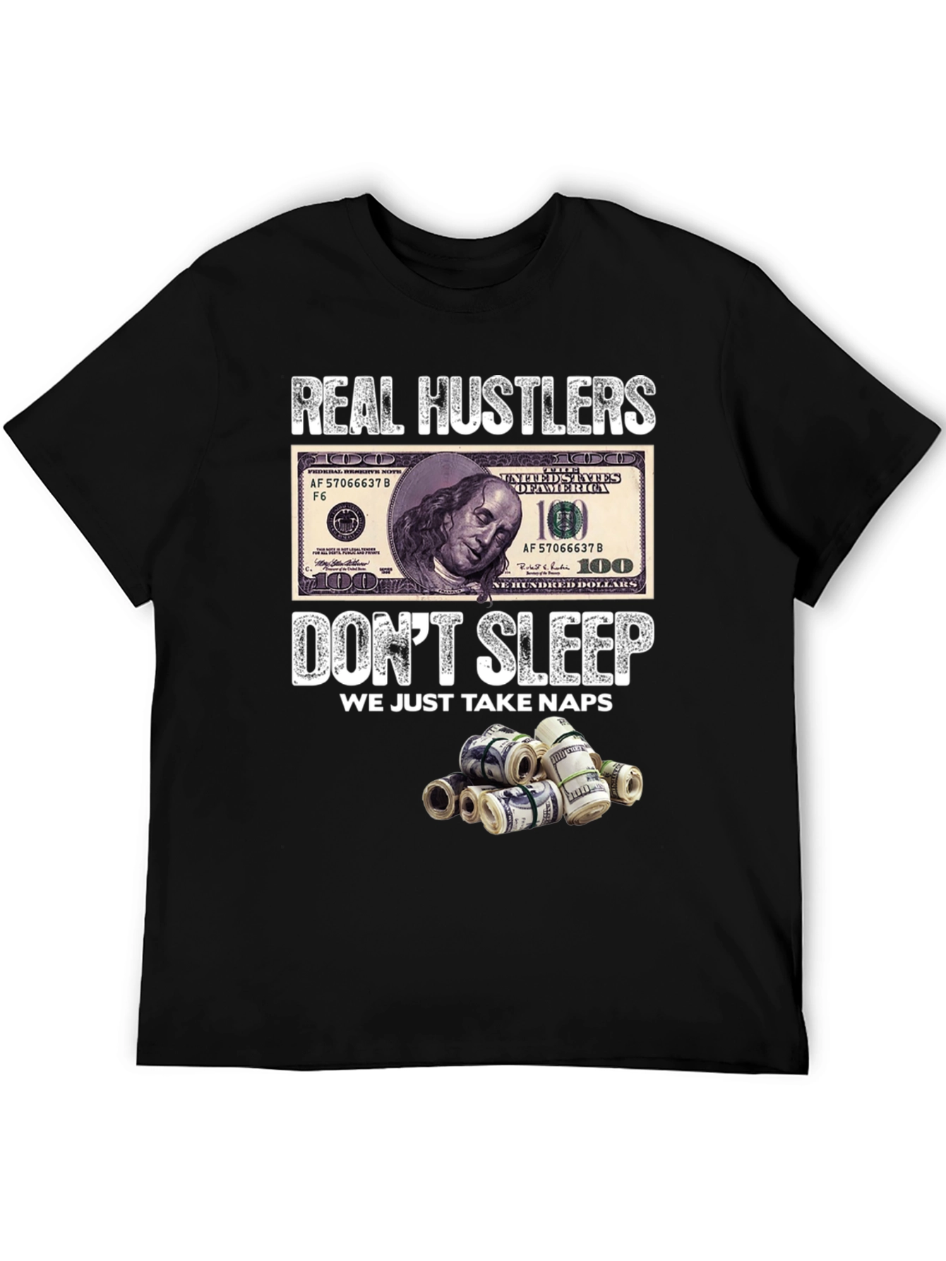 Real Hustlers Graphic T-Shirt