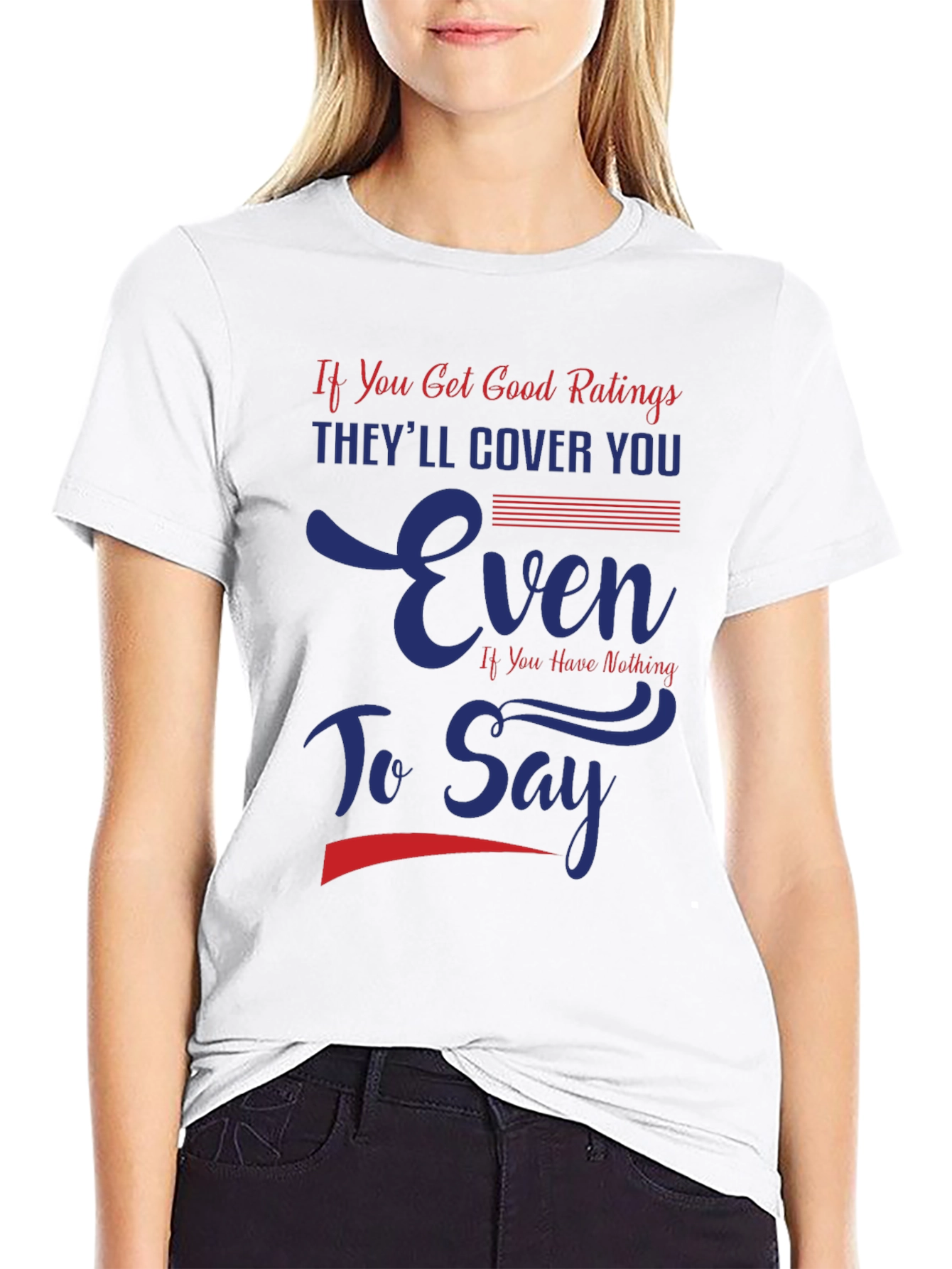 Funny Good Ratings Graphic T-Shirt