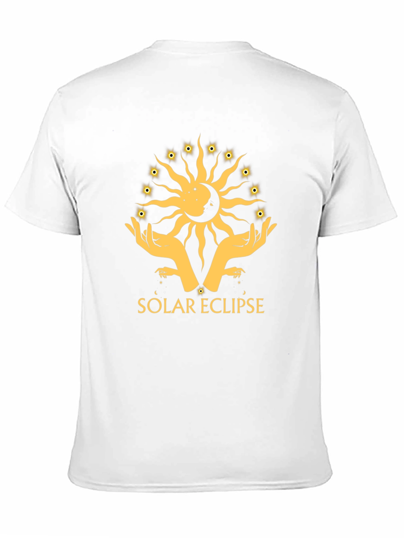 Solar Eclipse Graphic T-Shirt - Celestial Design