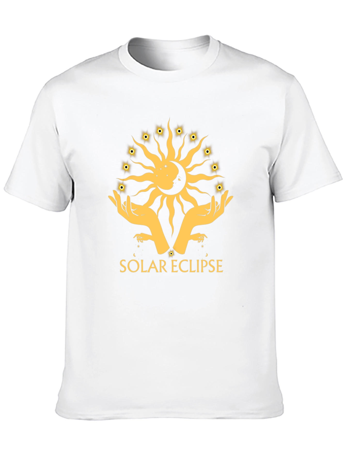 Solar Eclipse Graphic T-Shirt - Celestial Design