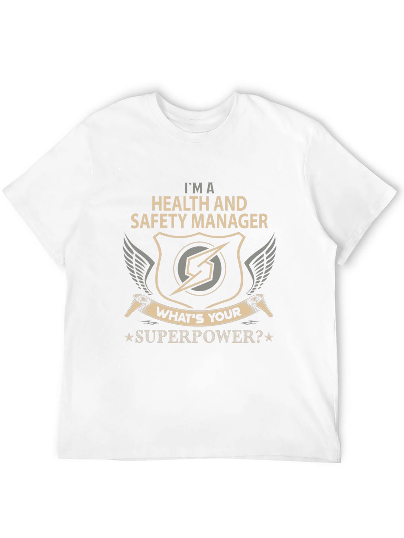 Health and Safety Manager Superpower T-Shirt