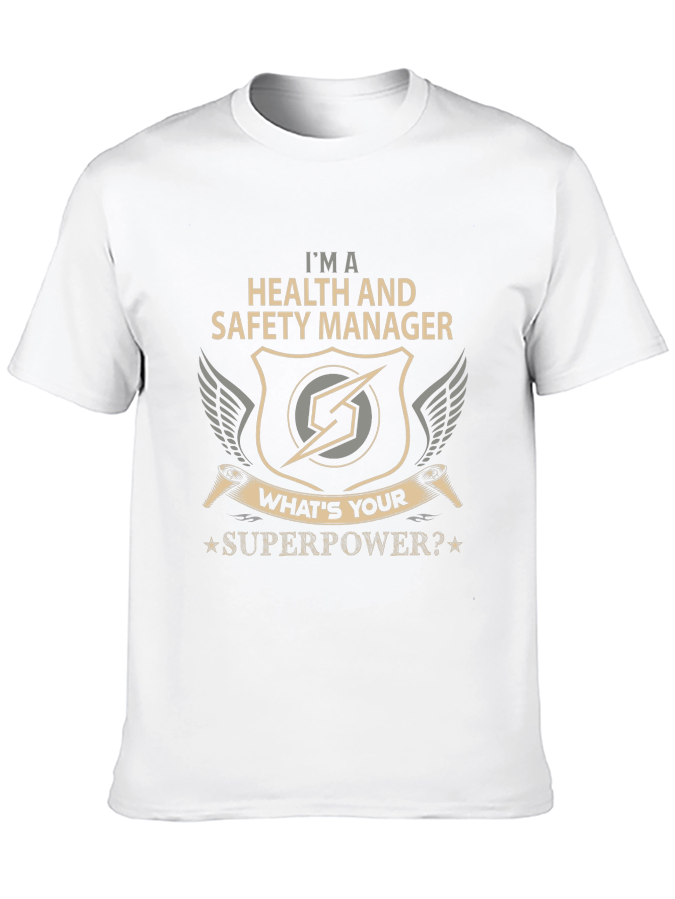 Health and Safety Manager Superpower T-Shirt