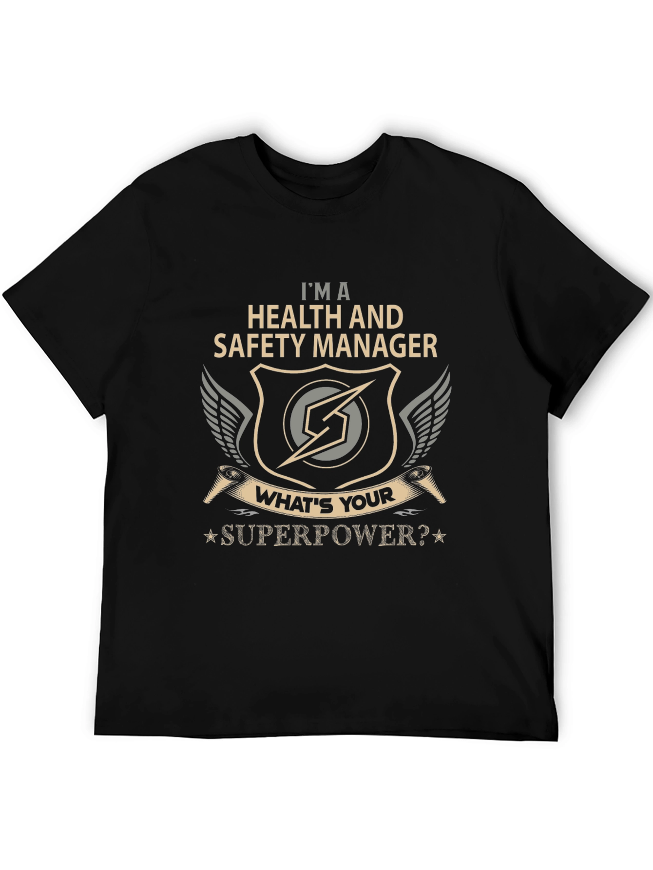 Health and Safety Manager Superpower T-Shirt