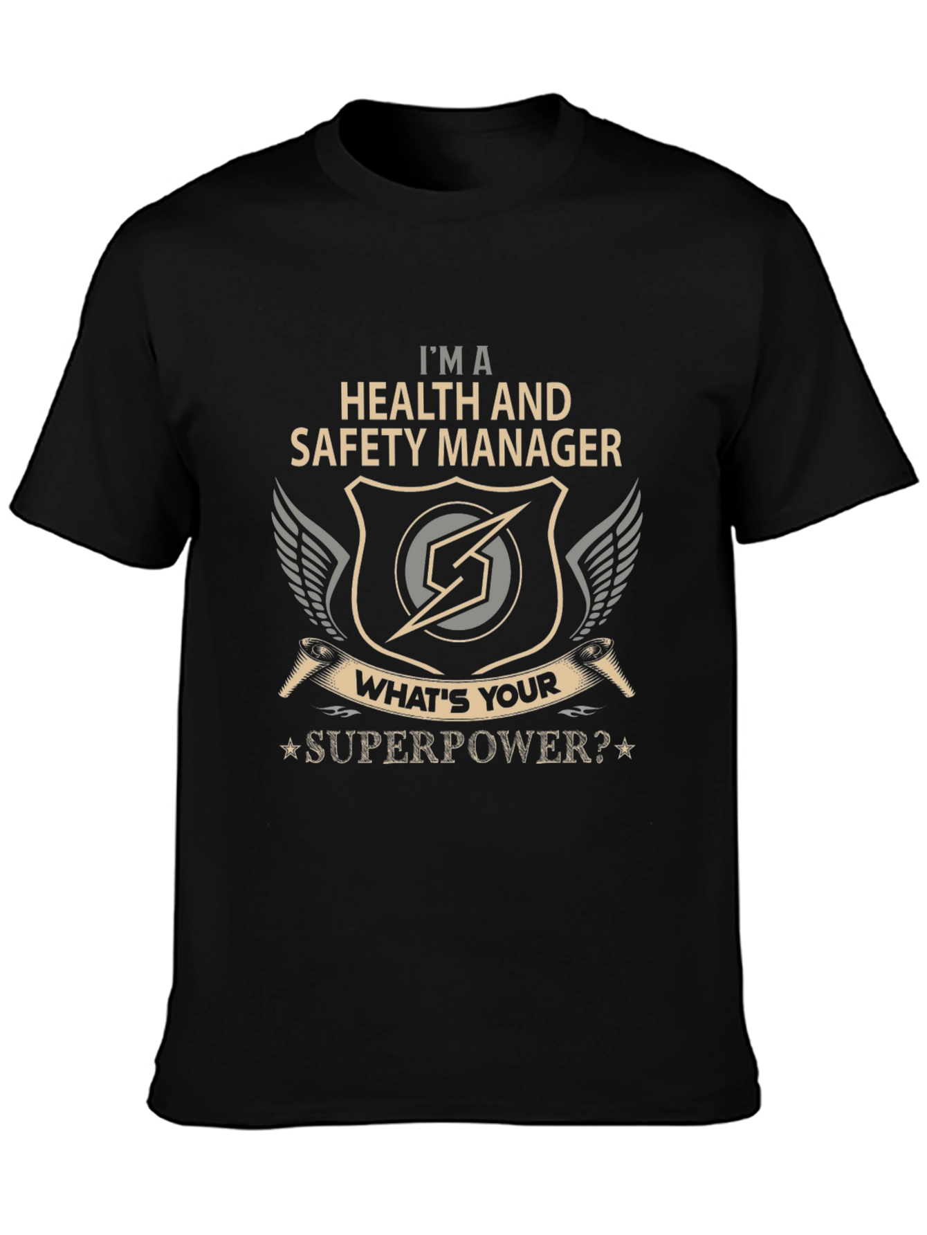 Health and Safety Manager Superpower T-Shirt