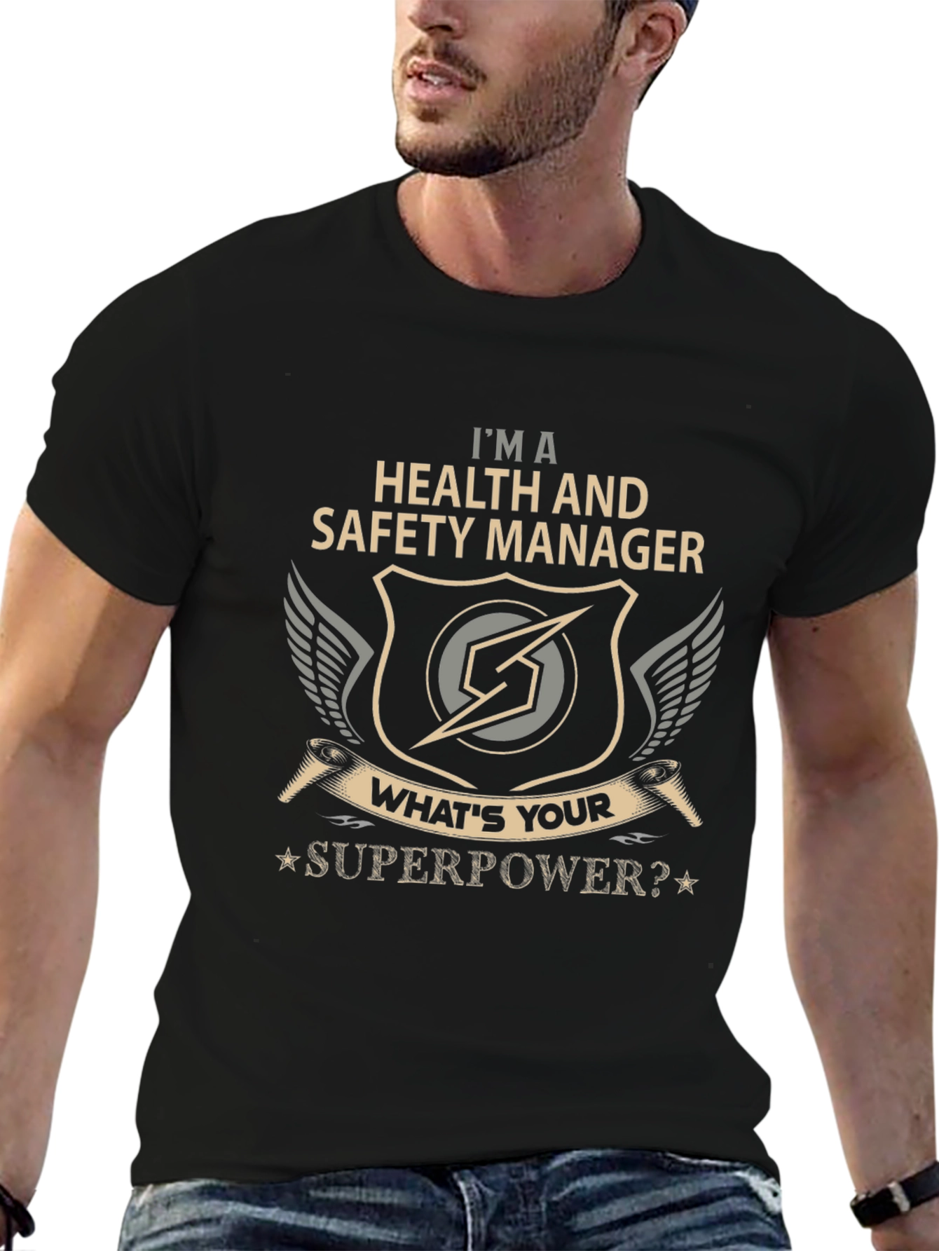 Health and Safety Manager Superpower T-Shirt