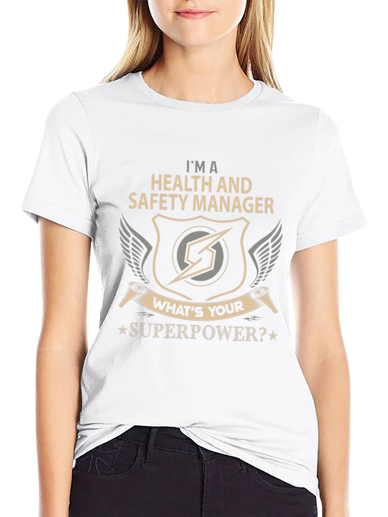 Health and Safety Manager Superpower T-Shirt