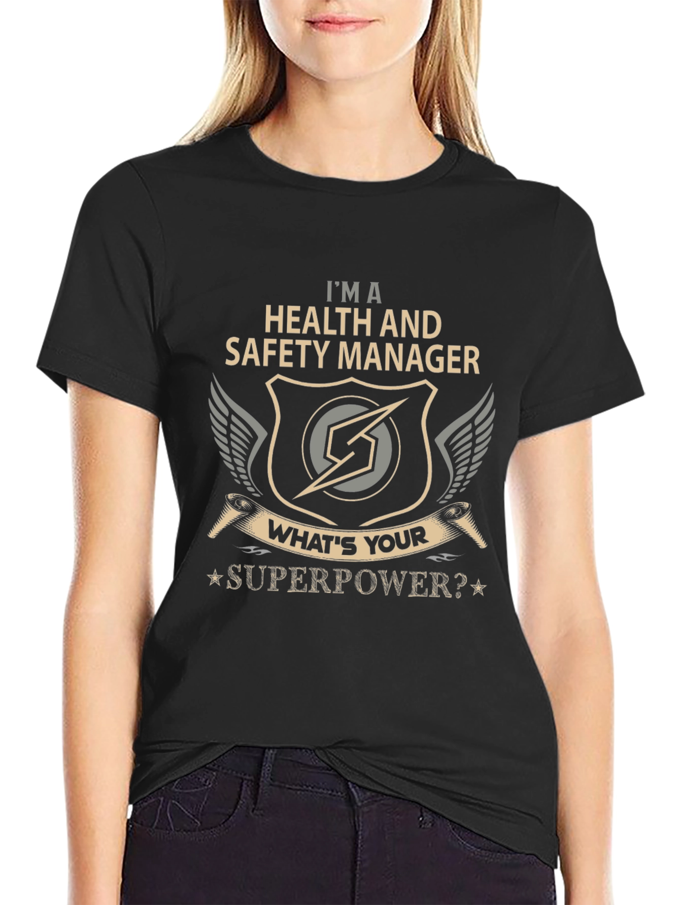 Health and Safety Manager Superpower T-Shirt
