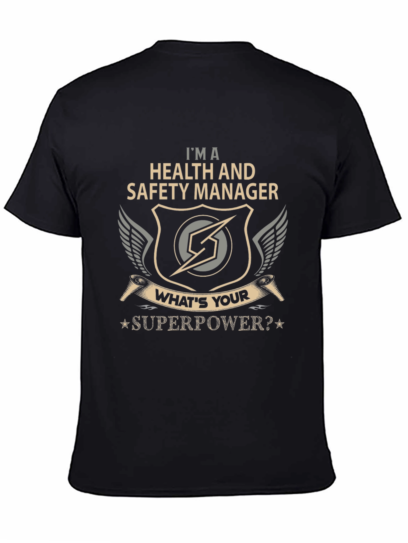 Health and Safety Manager Superpower T-Shirt
