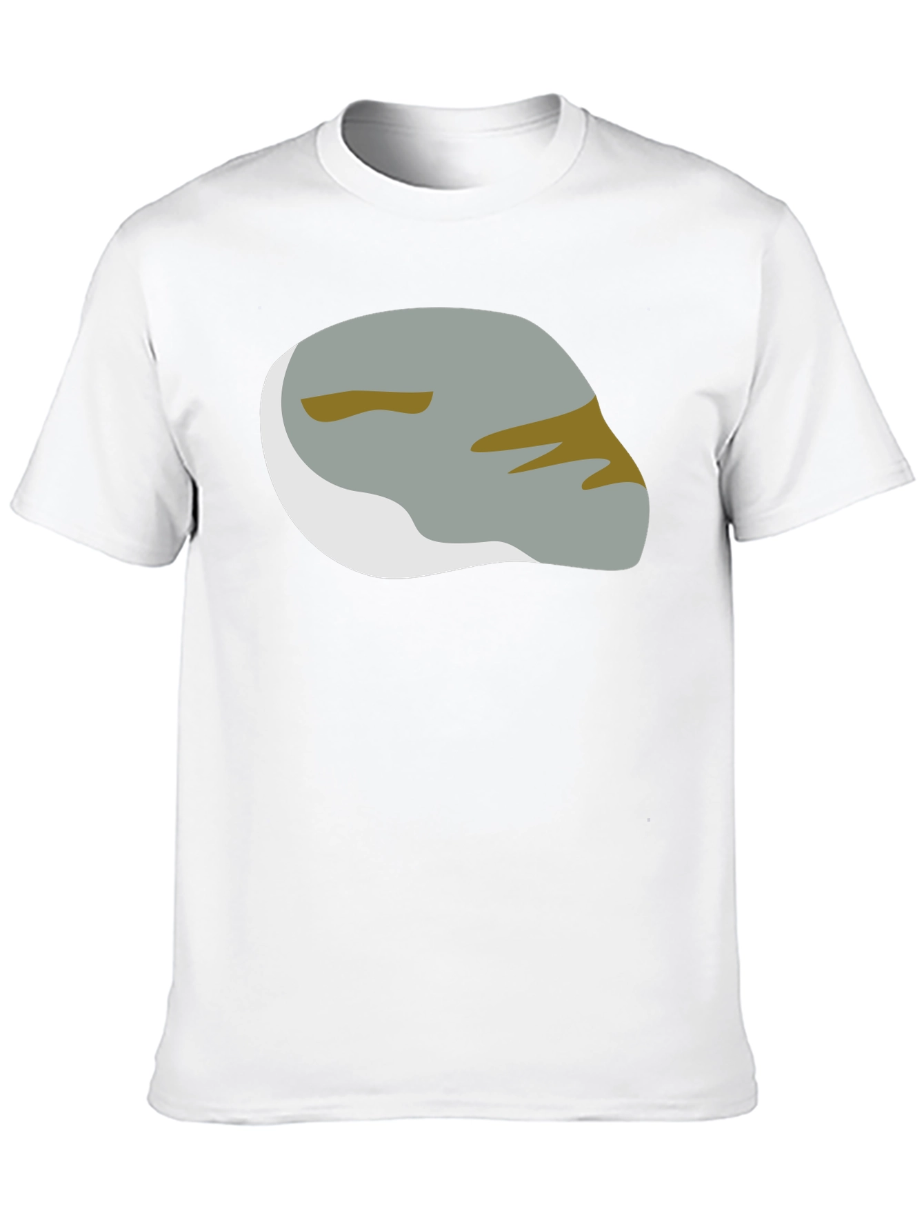Abstract Rock Graphic Tee - Modern Black T-Shirt