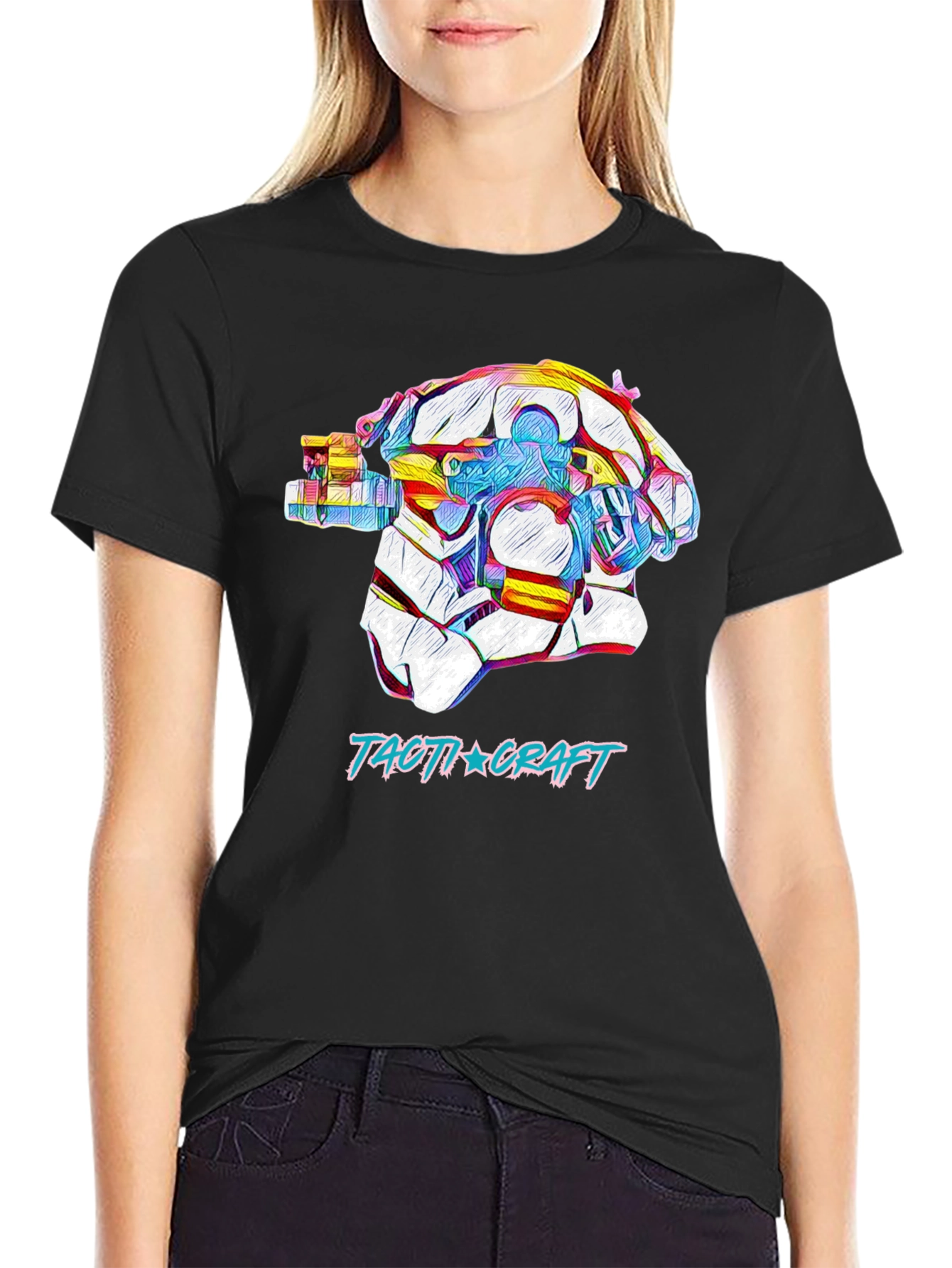 Tactical Craft T-Shirt: Unique Graphic Tee for Gamers