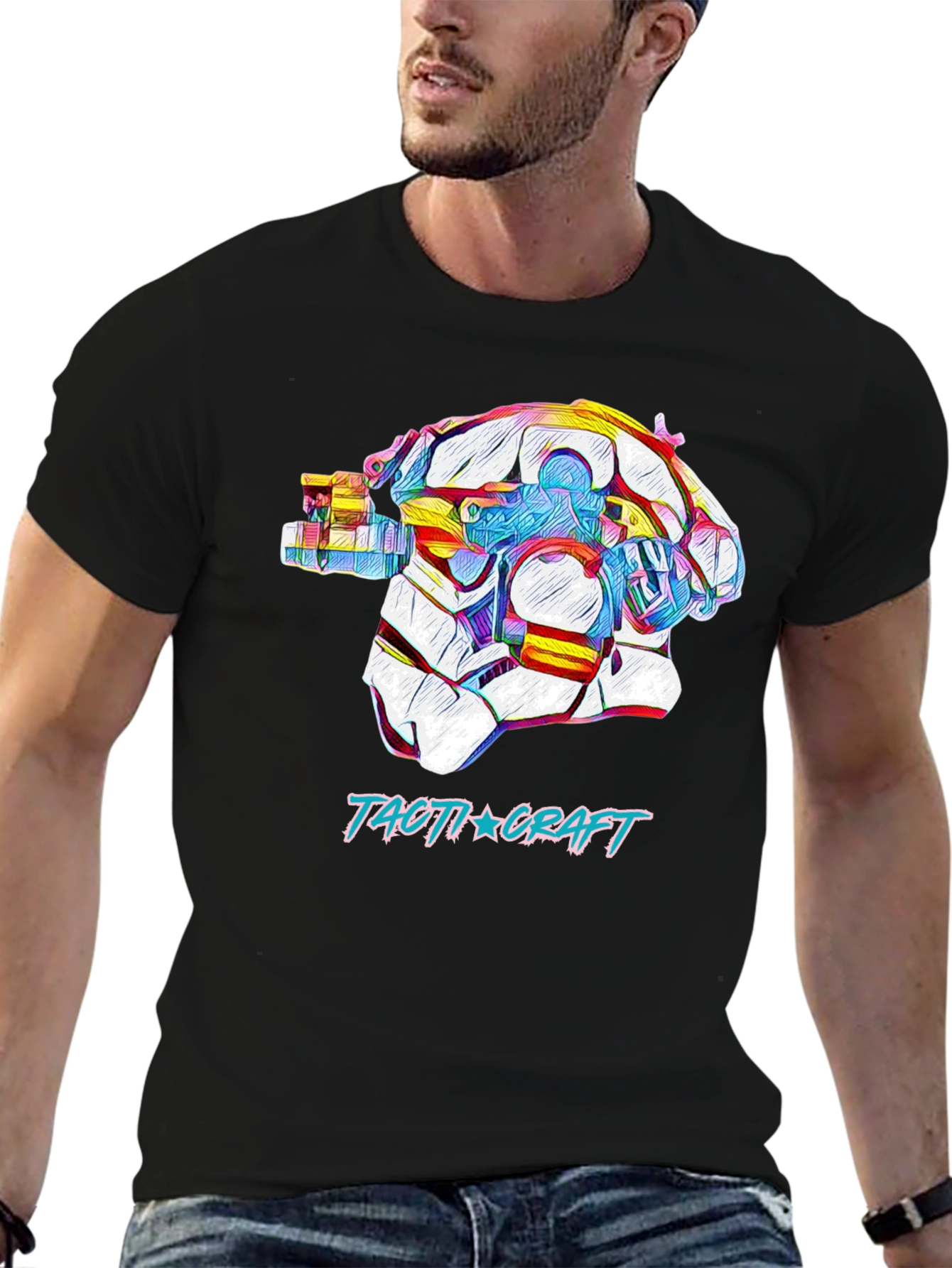 Tactical Craft T-Shirt: Unique Graphic Tee for Gamers