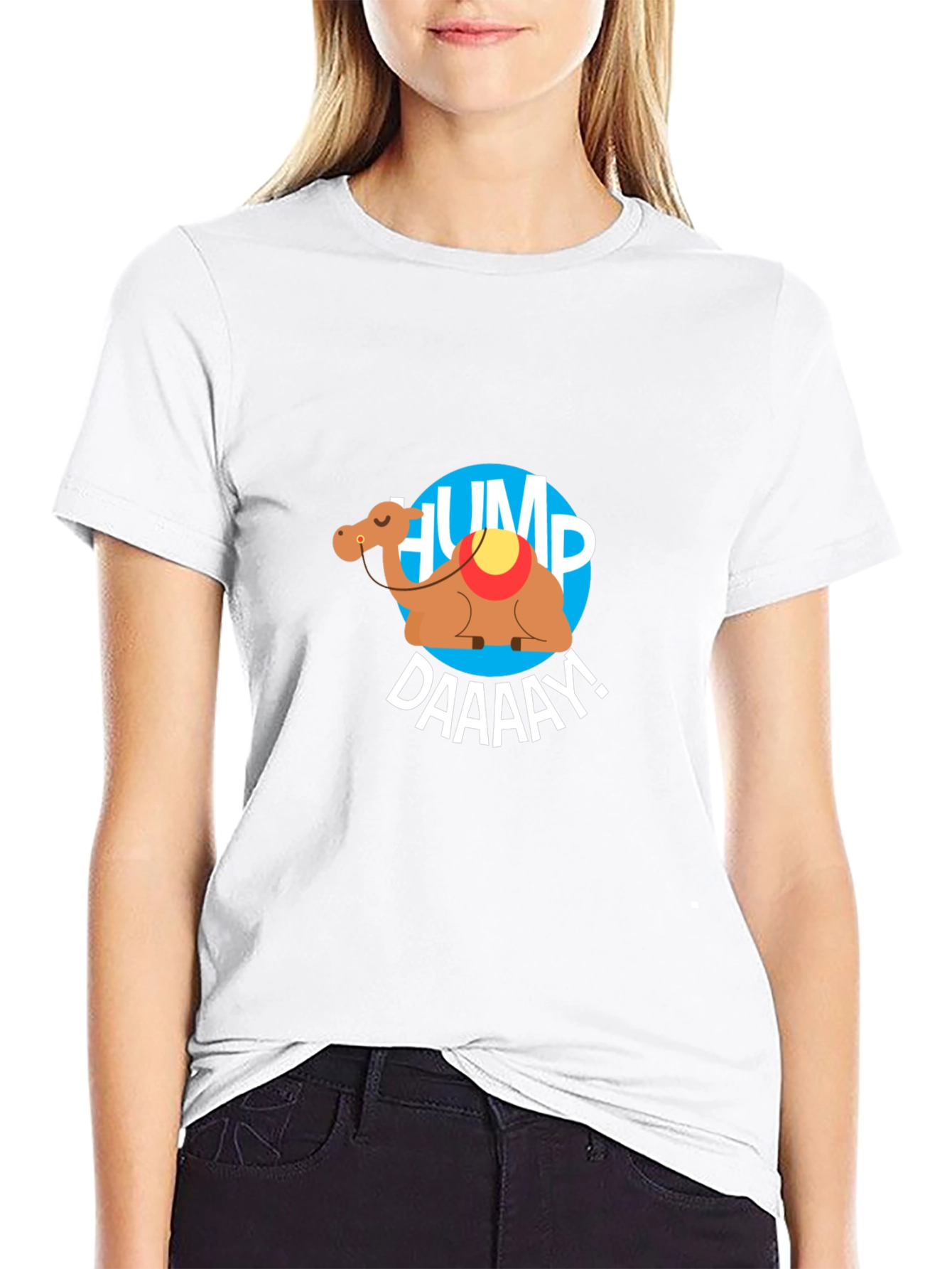 Hump Daaay! Camel Graphic Tee - Black