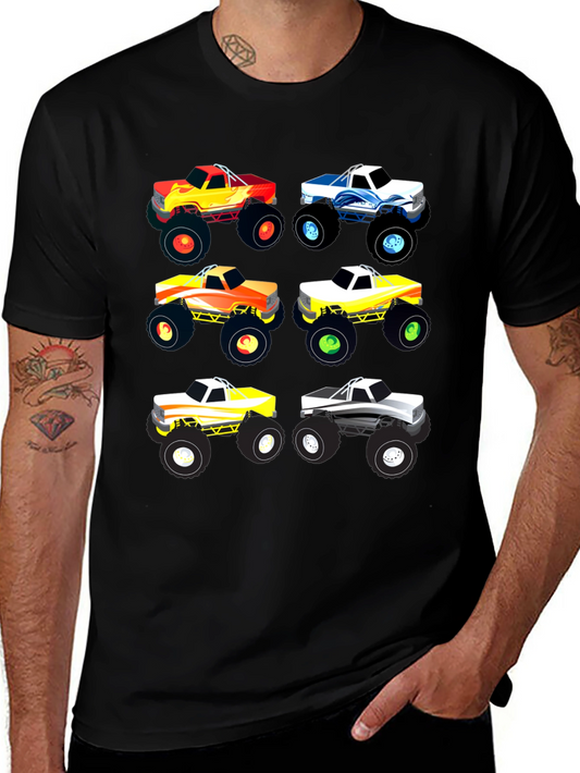 Monster Truck T-Shirt: Fun Colorful Designs!