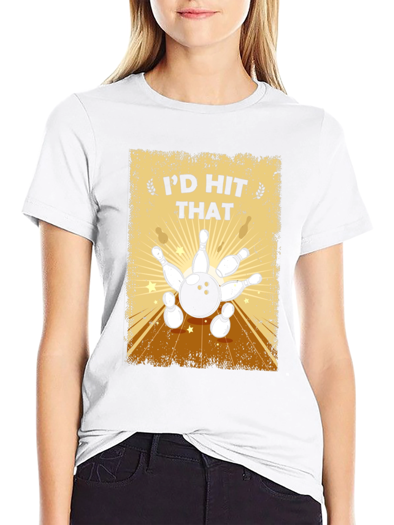 Id Hit That Bowling T-Shirt