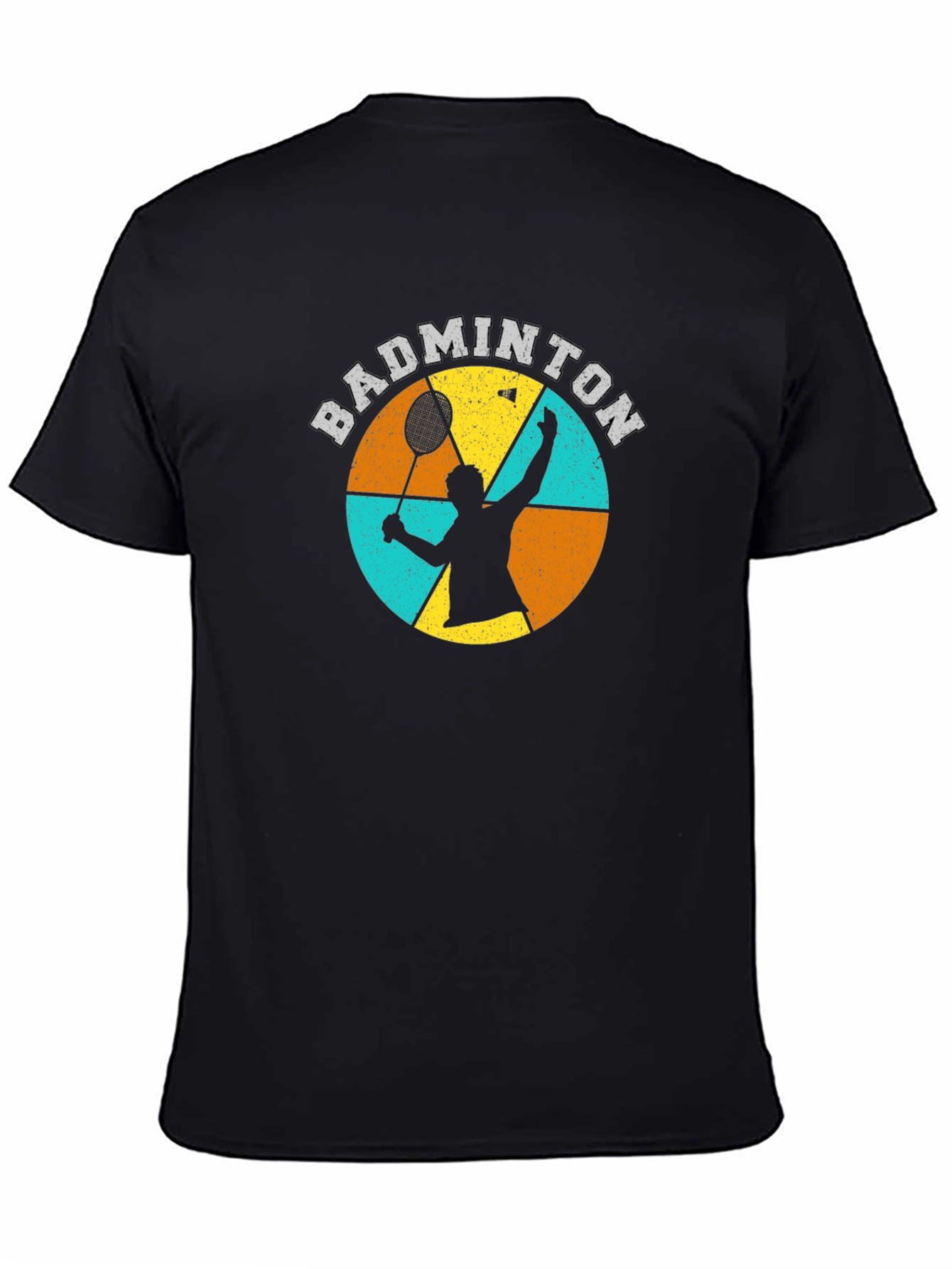 Badminton Graphic T-Shirt Retro Style