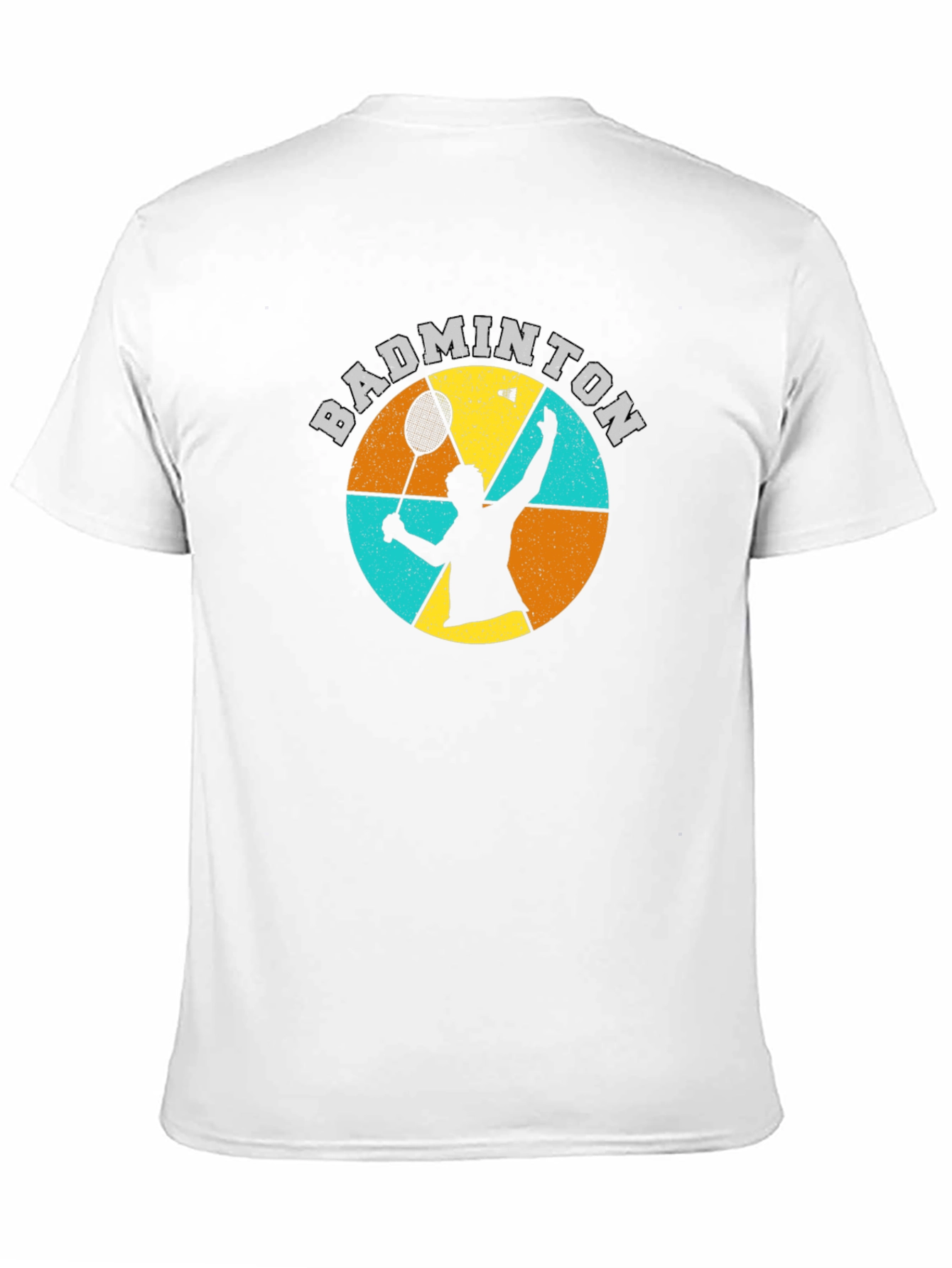 Badminton Graphic T-Shirt Retro Style
