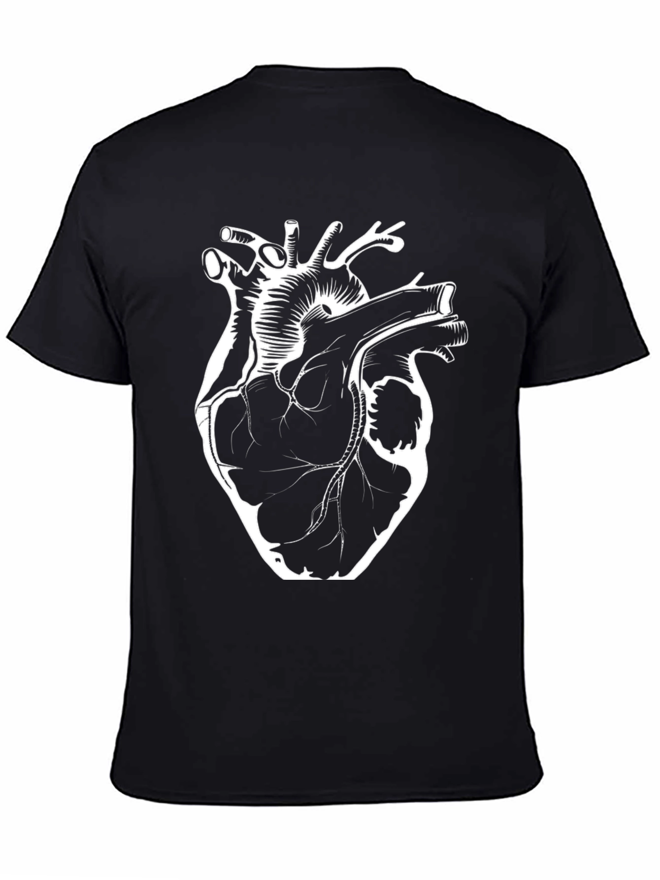 Anatomical Heart Graphic Print T-Shirt