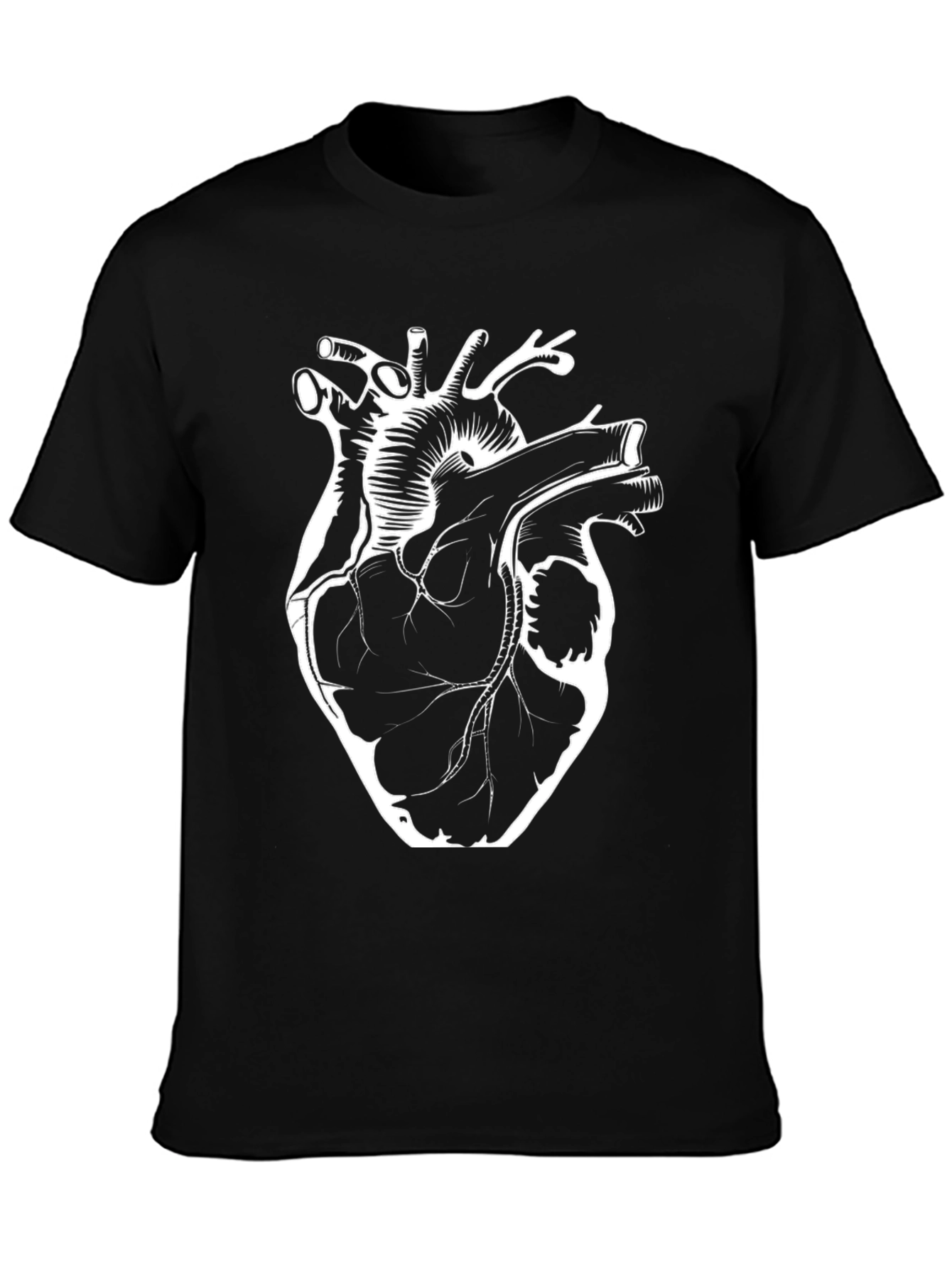 Anatomical Heart Graphic Print T-Shirt