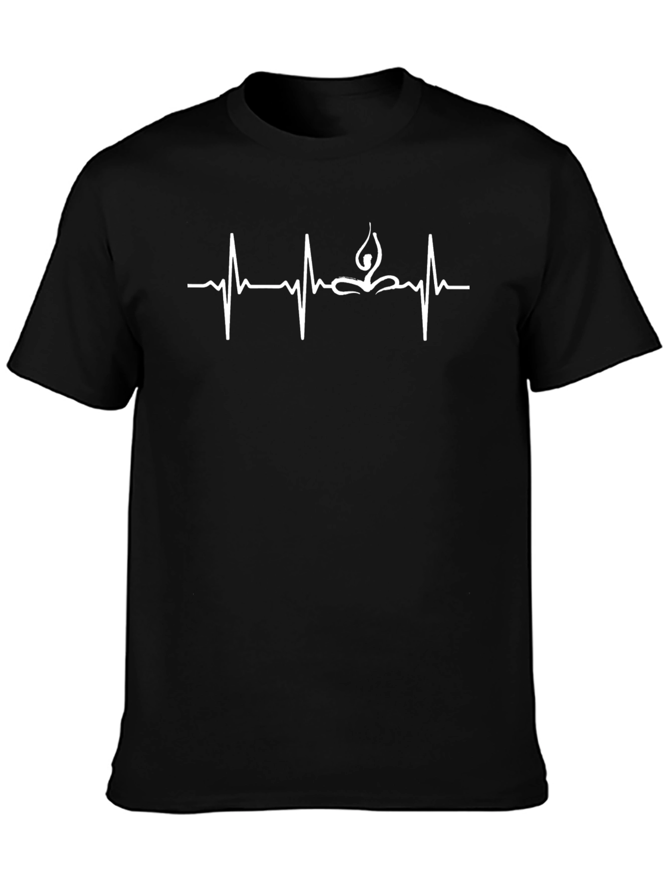 Yoga Heartbeat Graphic T-Shirt